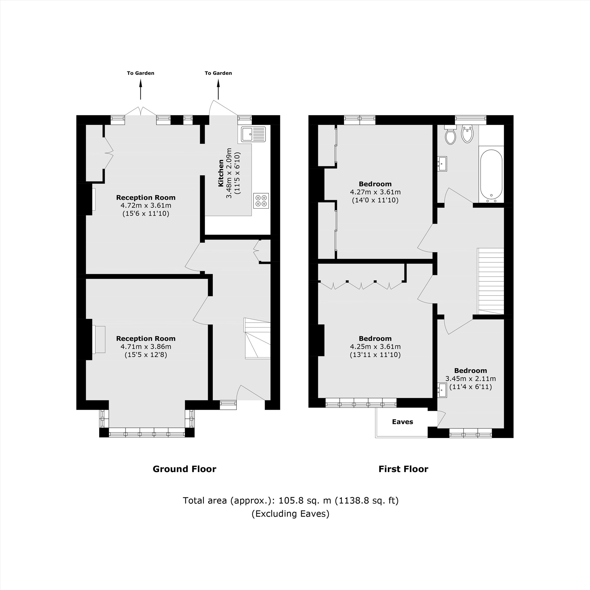 10, Bournemouth Road, Wimbledon floorplan