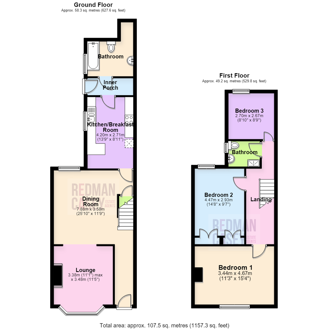 287, Manchester Road, Bolton floorplan
