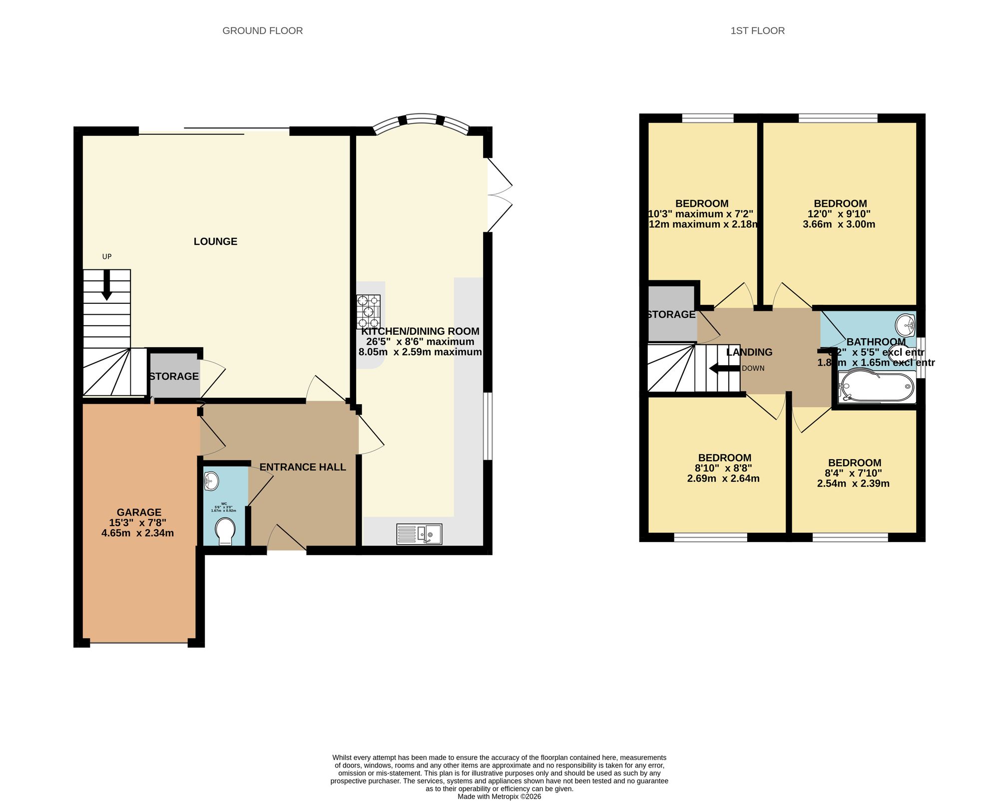 17 Arkenshaw Road, Warrington floorplan