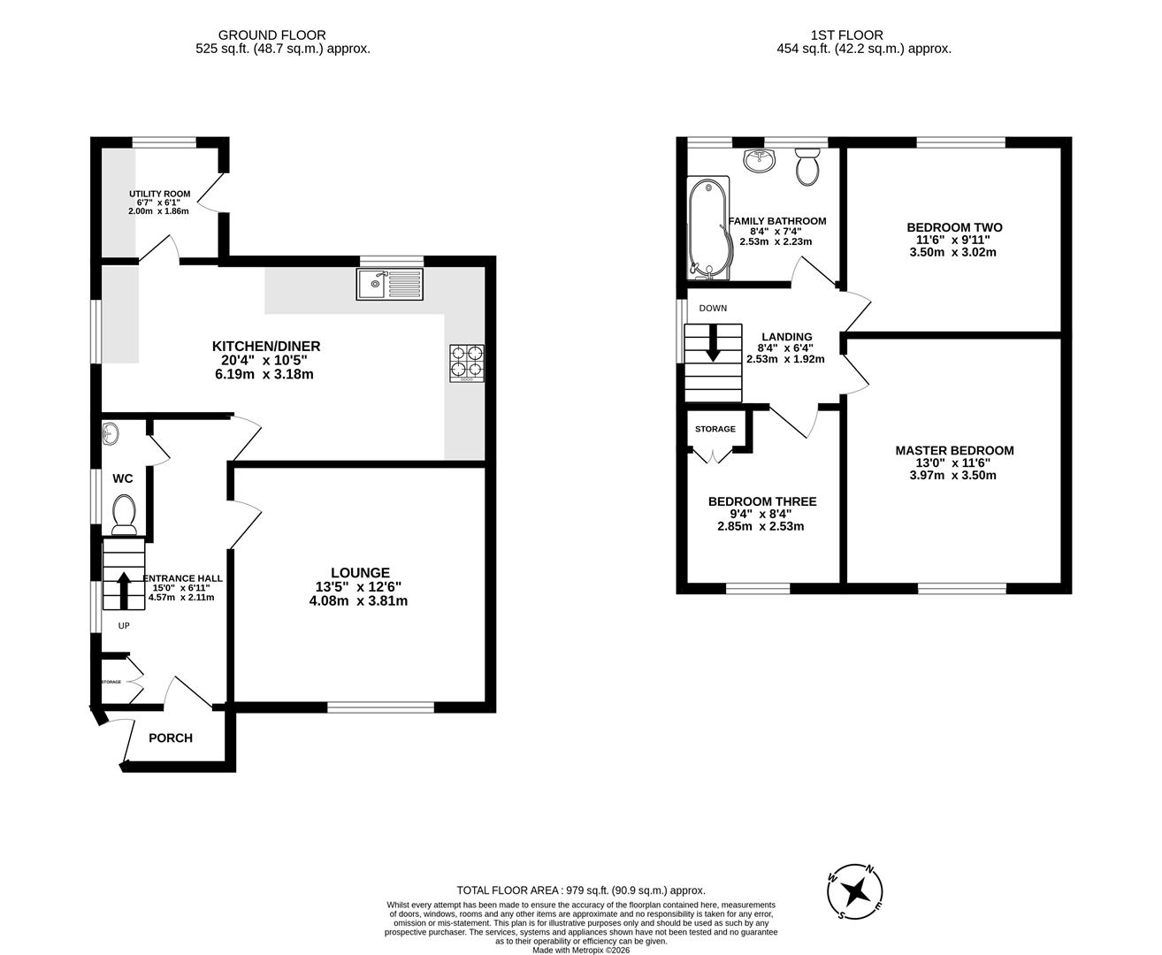 Martinfield Road, Preston floorplan