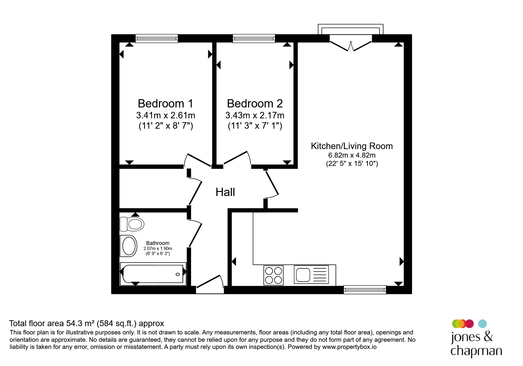 79, Kaber Court, LIVERPOOL floorplan