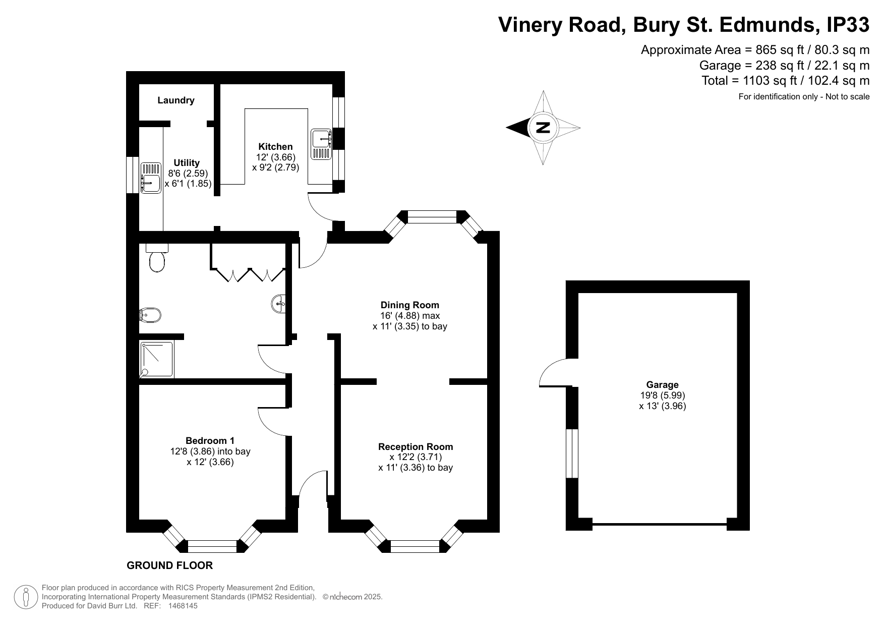 47, Vinery Road, Bury St. Edmunds floorplan