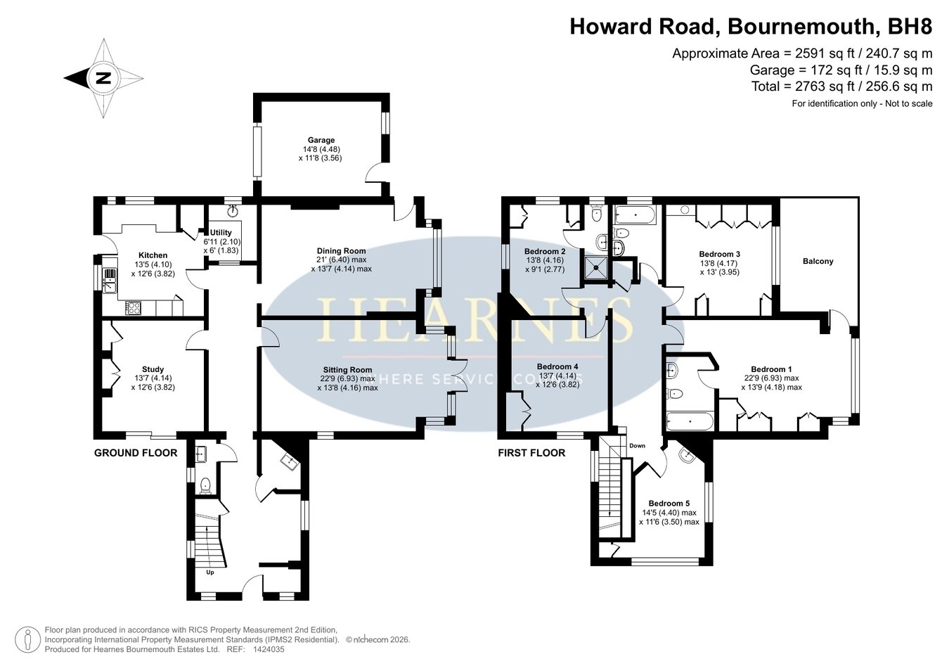 8, Howard Road, Bournemouth floorplan
