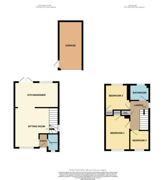 22, Ranville, Lowestoft floorplan