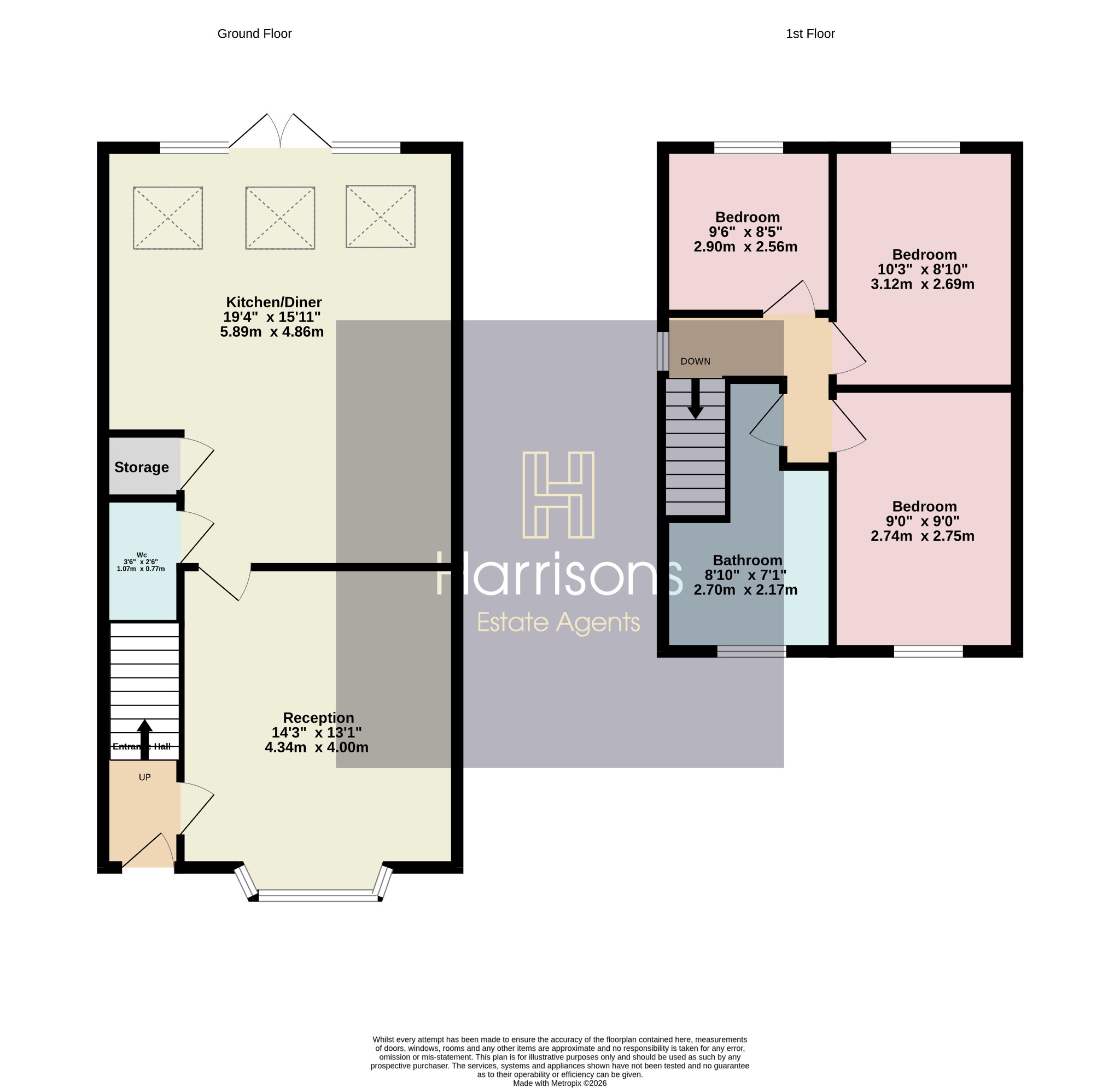 508, Wigan Road, Manchester floorplan