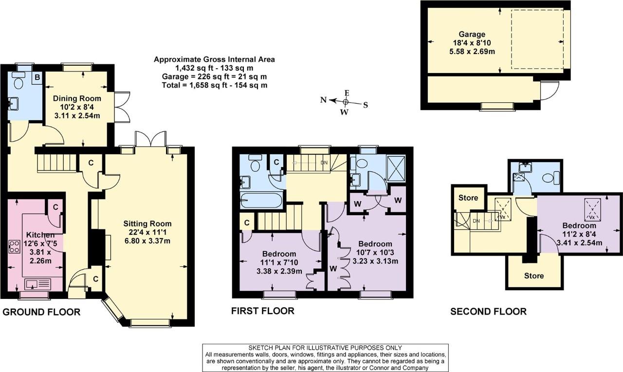 3 Bedrooms Terraced house to rent in Moreton Road, Stow On The Wold, Cheltenham GL54