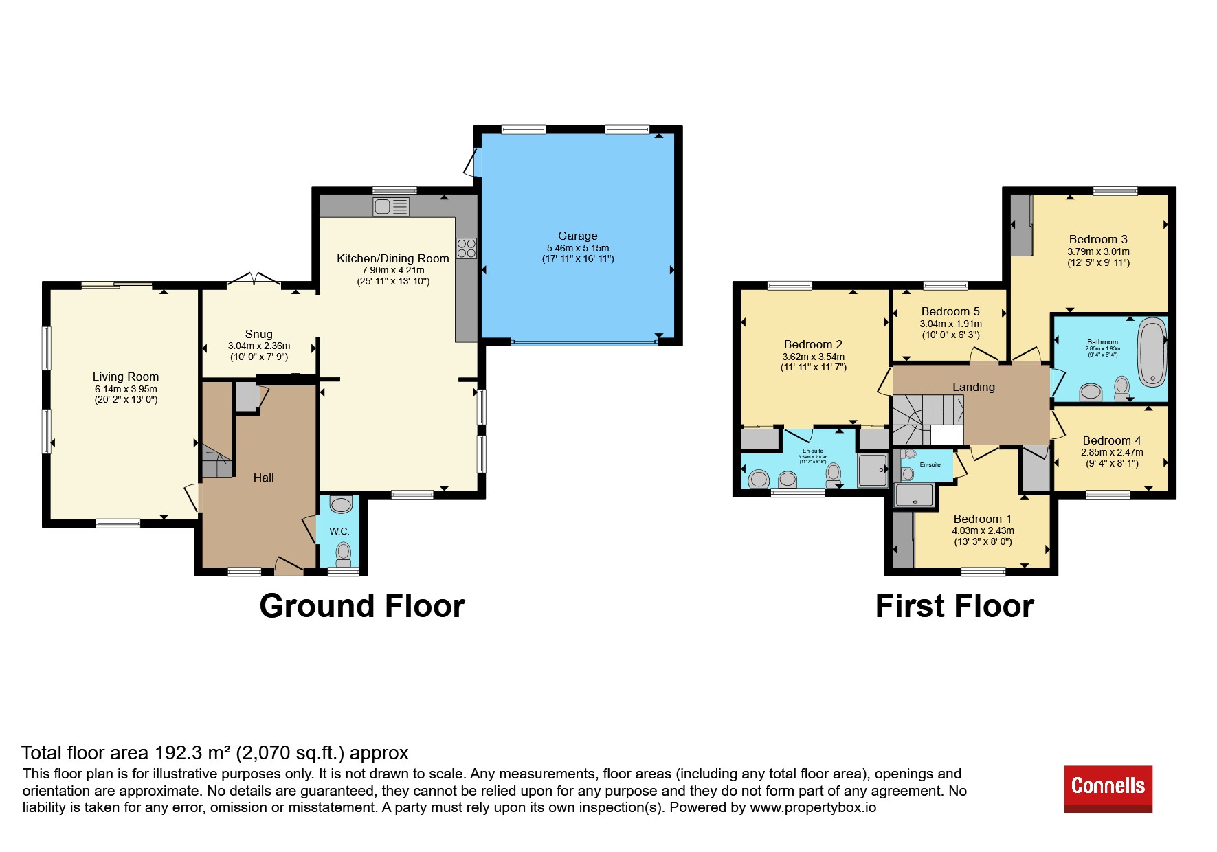 16, Upper Field Close, Hereford floorplan