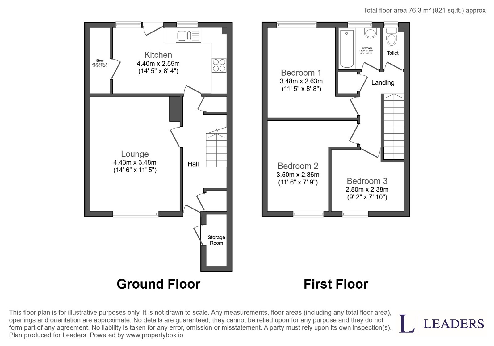 27, Broadoaks, Essex floorplan