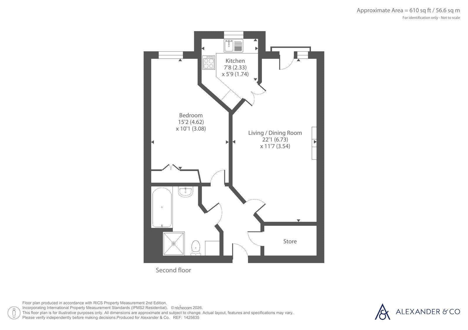 Buckingham Road, Northamptonshire floorplan