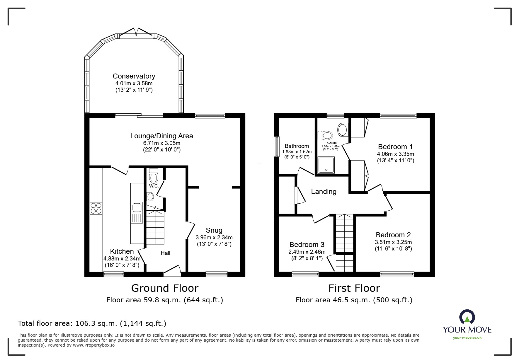 2, Slaybarns Way, Leicestershire floorplan