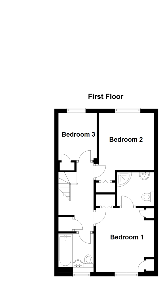 3 bed semidetached house for sale in Warren Drive, Southwater, Near