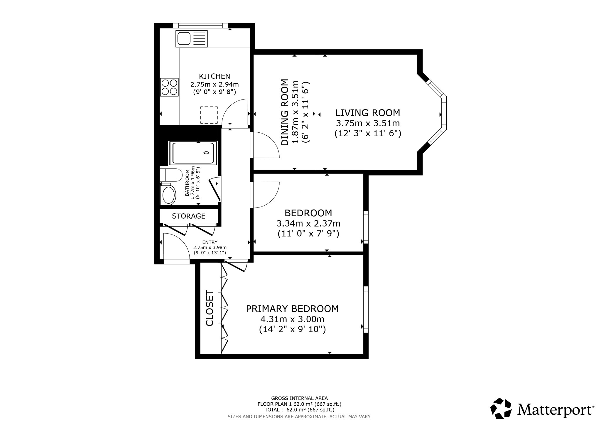 11, Rockcliffe, South Shields floorplan