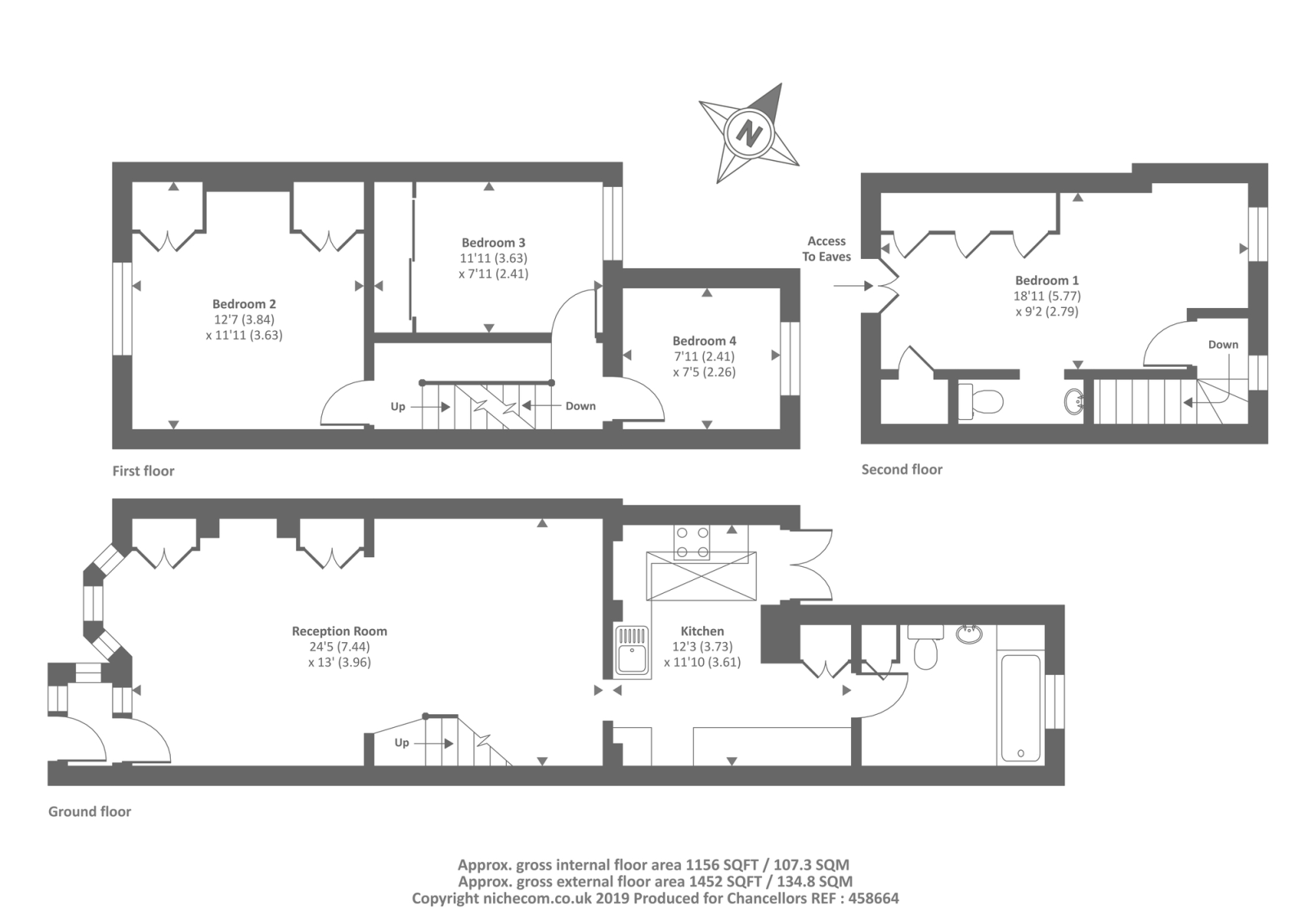 3 Bedrooms Semi-detached house for sale in Egham, Surrey TW20