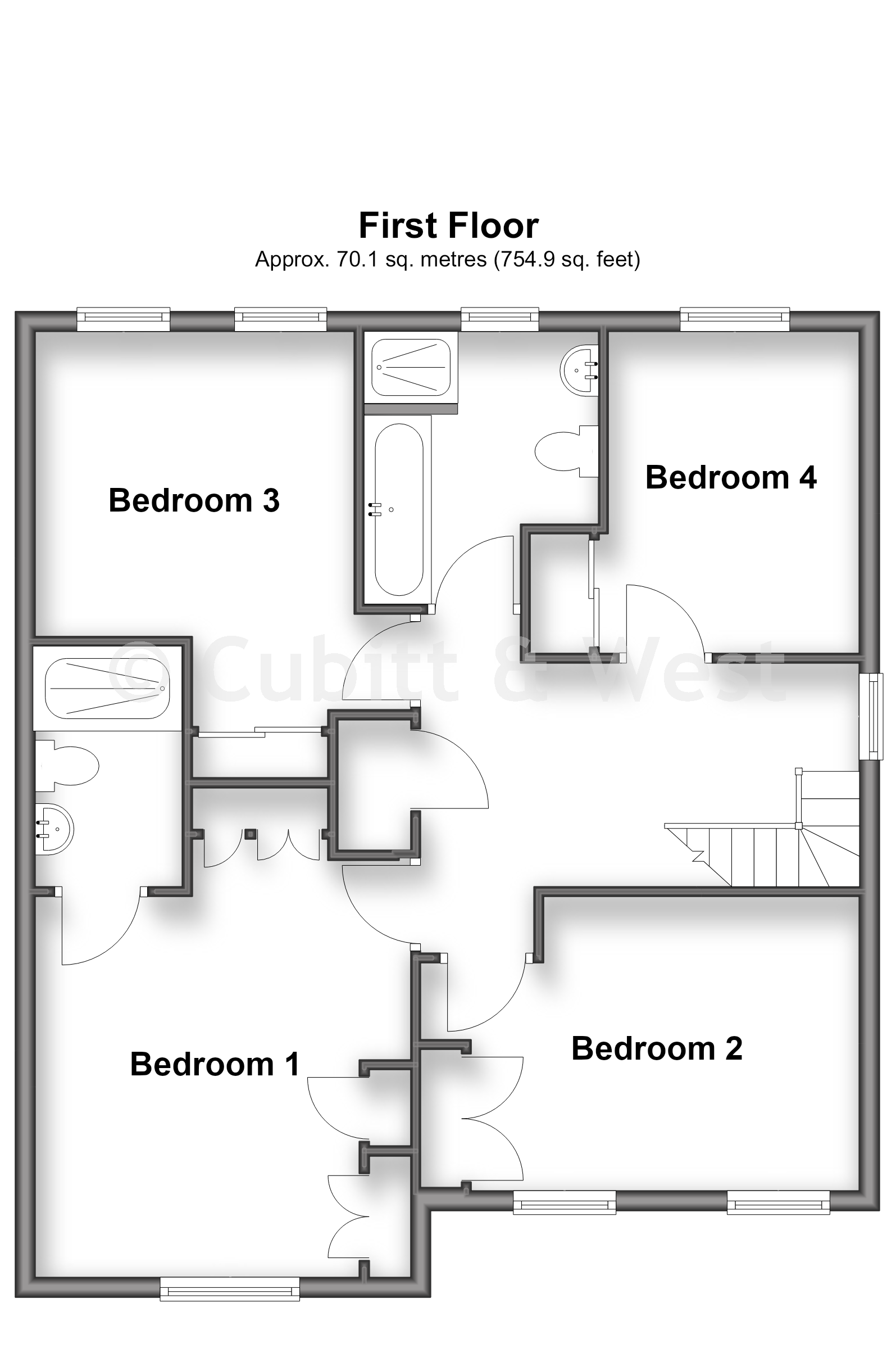 13, Pipit Way, Peacehaven floorplan