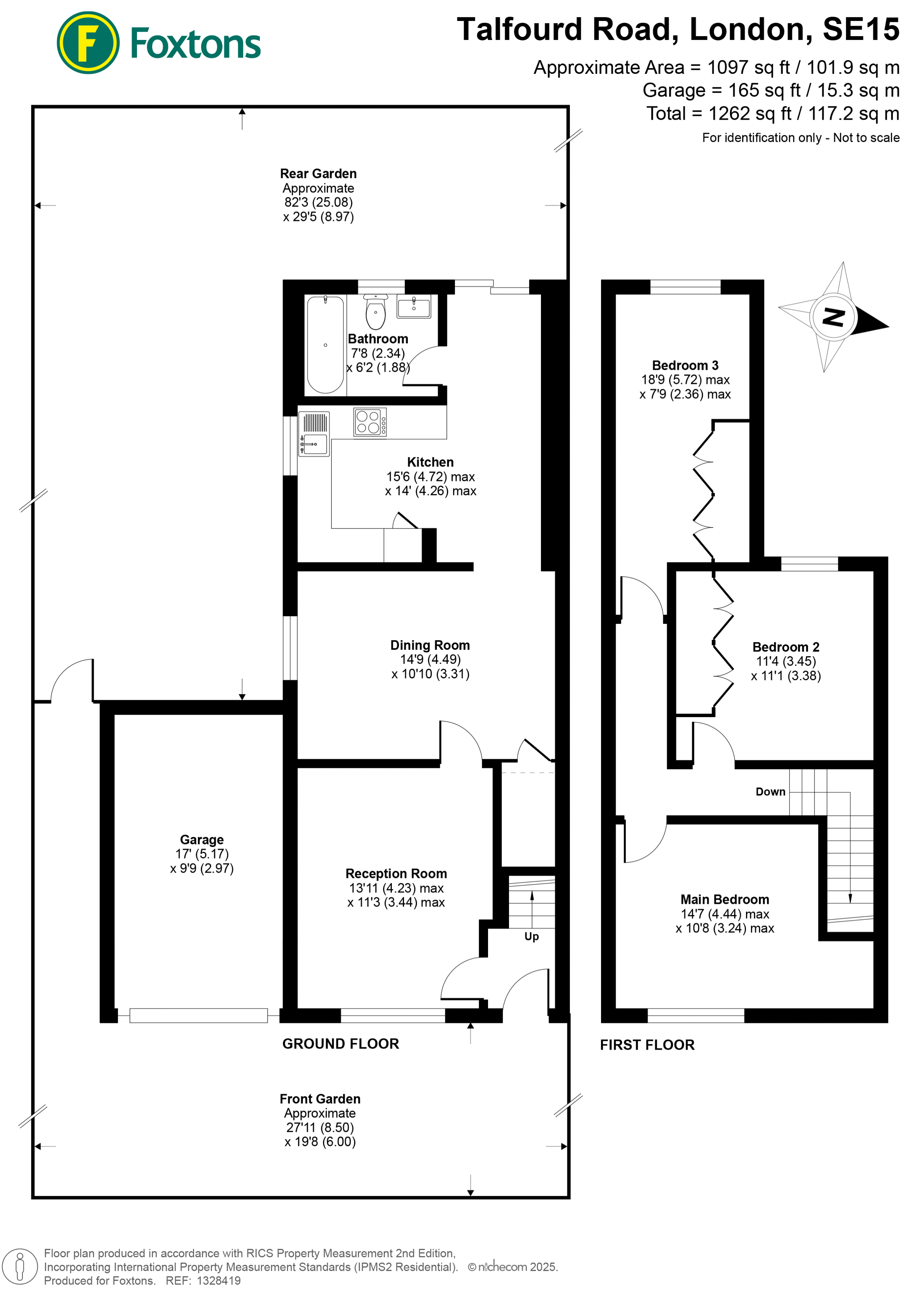 Talfourd Road, Camberwell floorplan