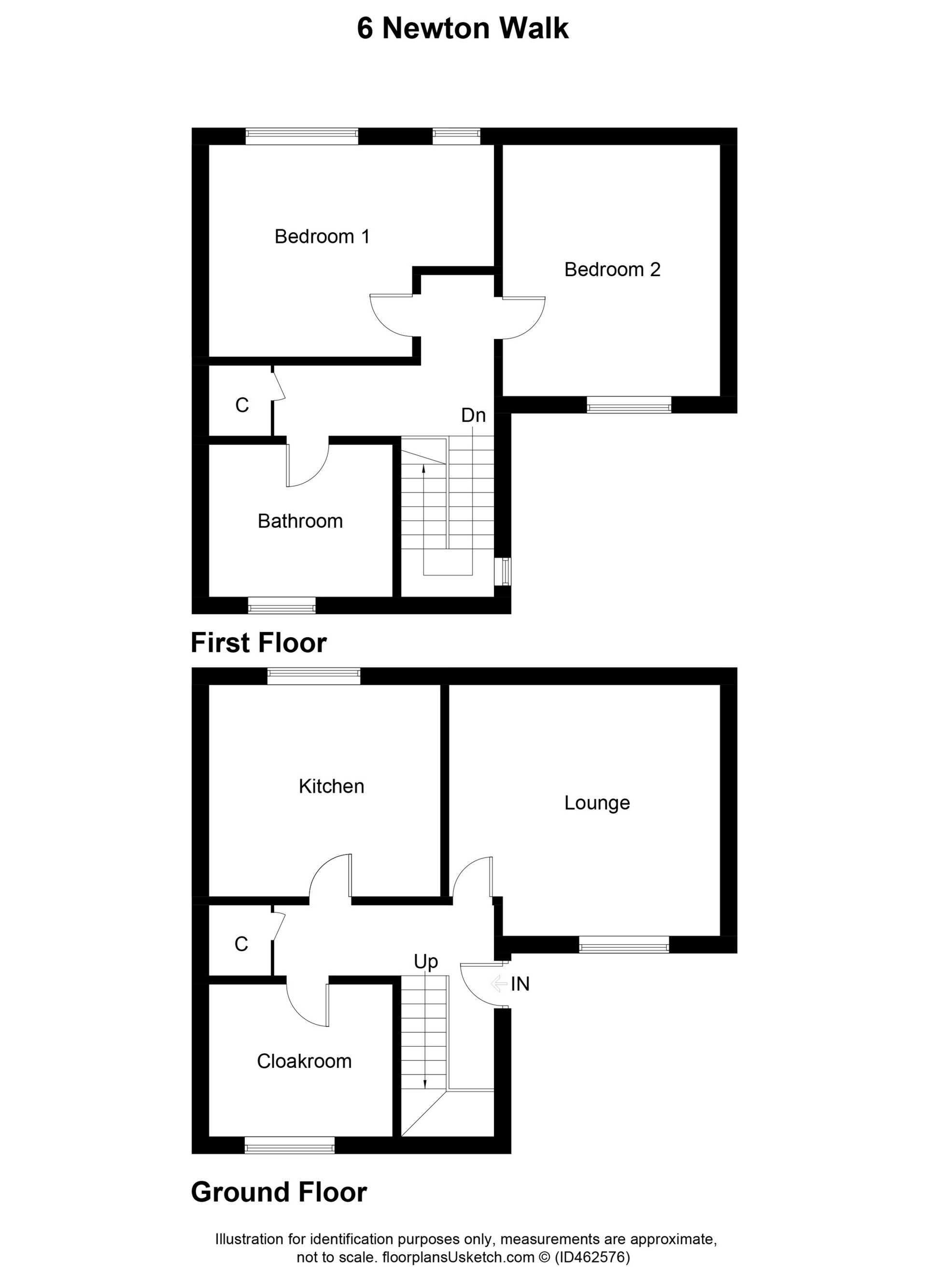 2 Bedrooms Semi-detached house for sale in Newton Walk, Kilmarnock KA1