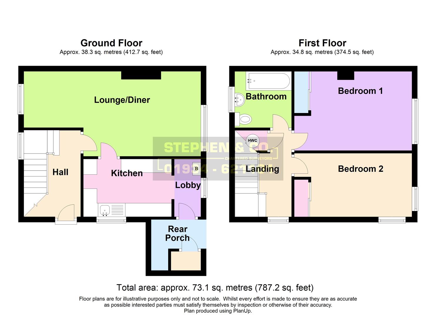 Merryfield Road, Locking, WestonSuperMare BS24, 2 bedroom end terrace