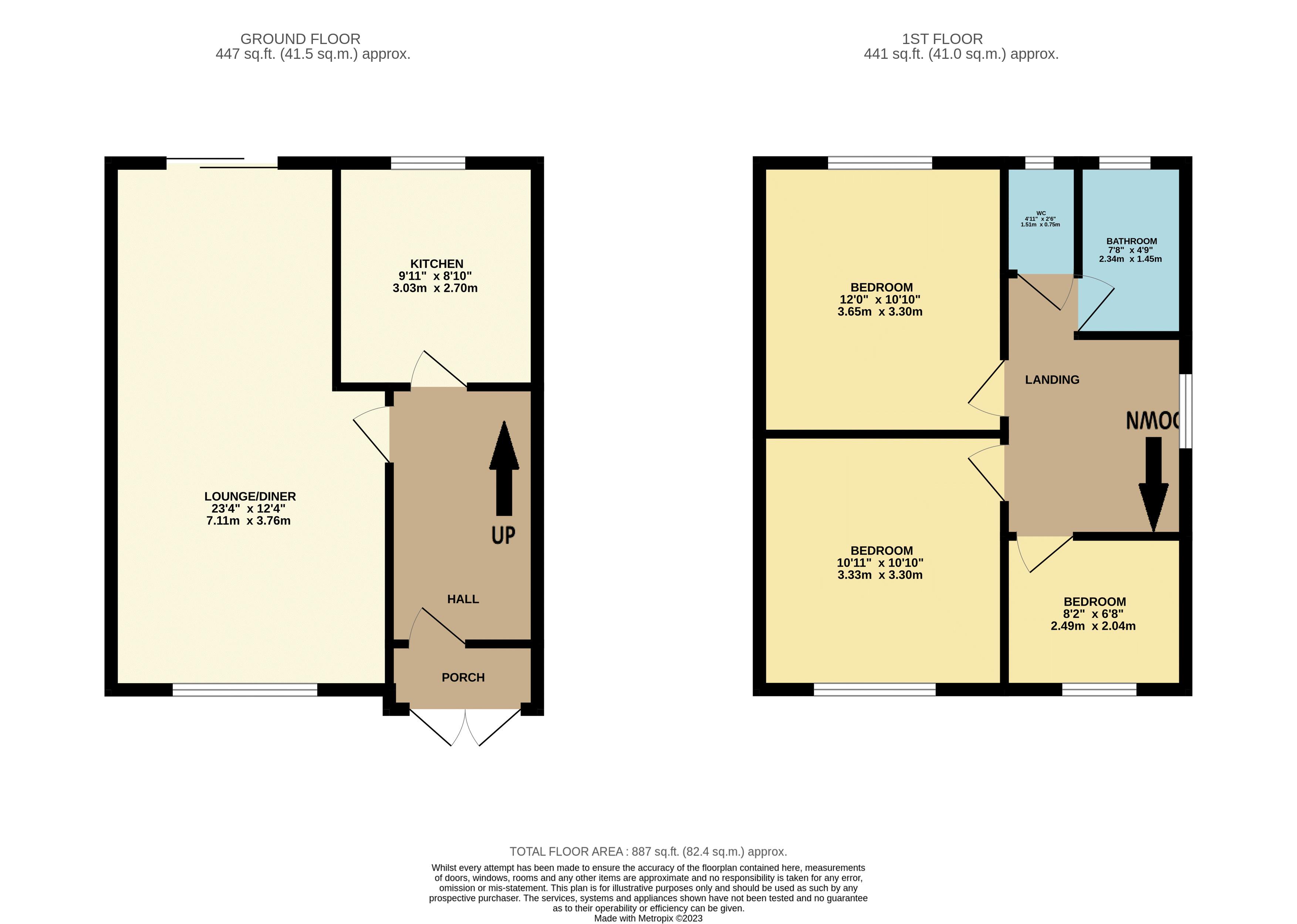 Lulworth Avenue, Goffs Oak, Waltham Cross EN7, 3 bedroom end terrace