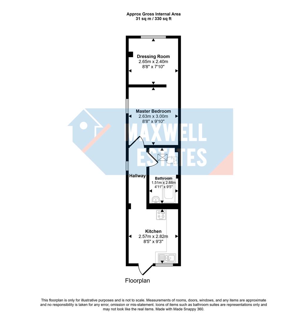 62a, Ellesmere Avenue, London floorplan