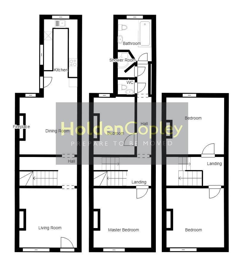 Sherbrooke Road, Carrington, Nottinghamshire NG5, 4 bedroom terraced