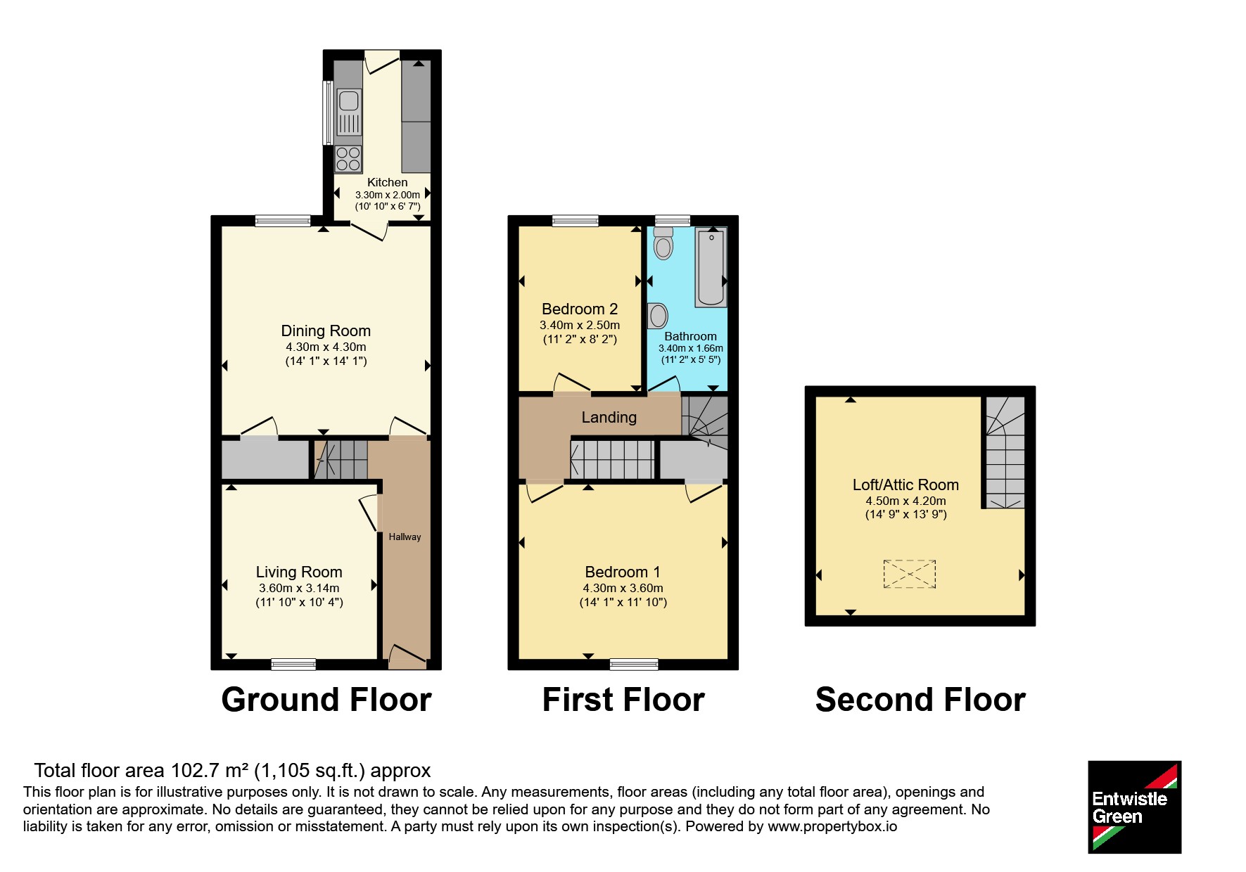 16, Clarence Street, Lancashire floorplan
