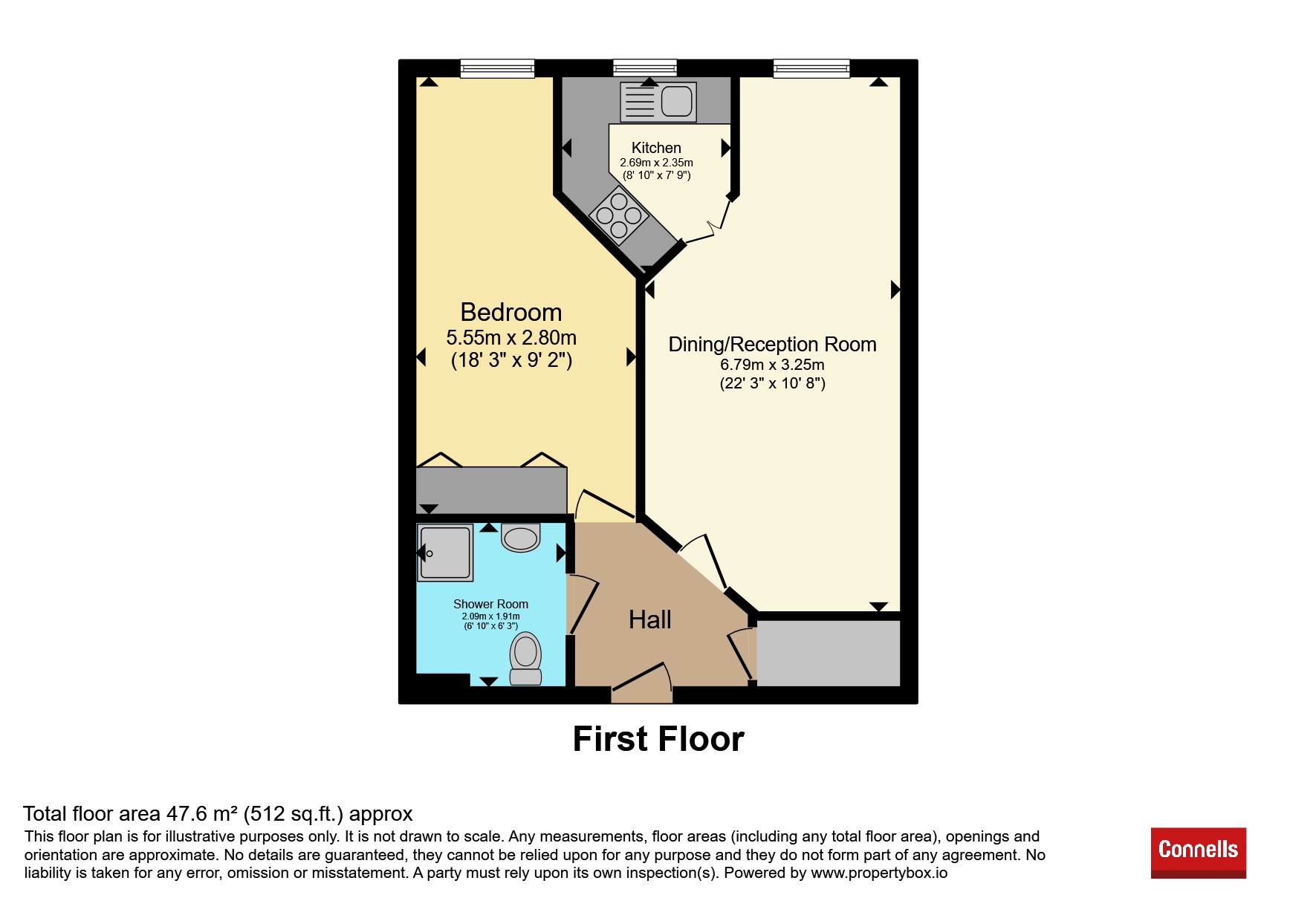 17, Mill Stream Court, Abingdon floorplan