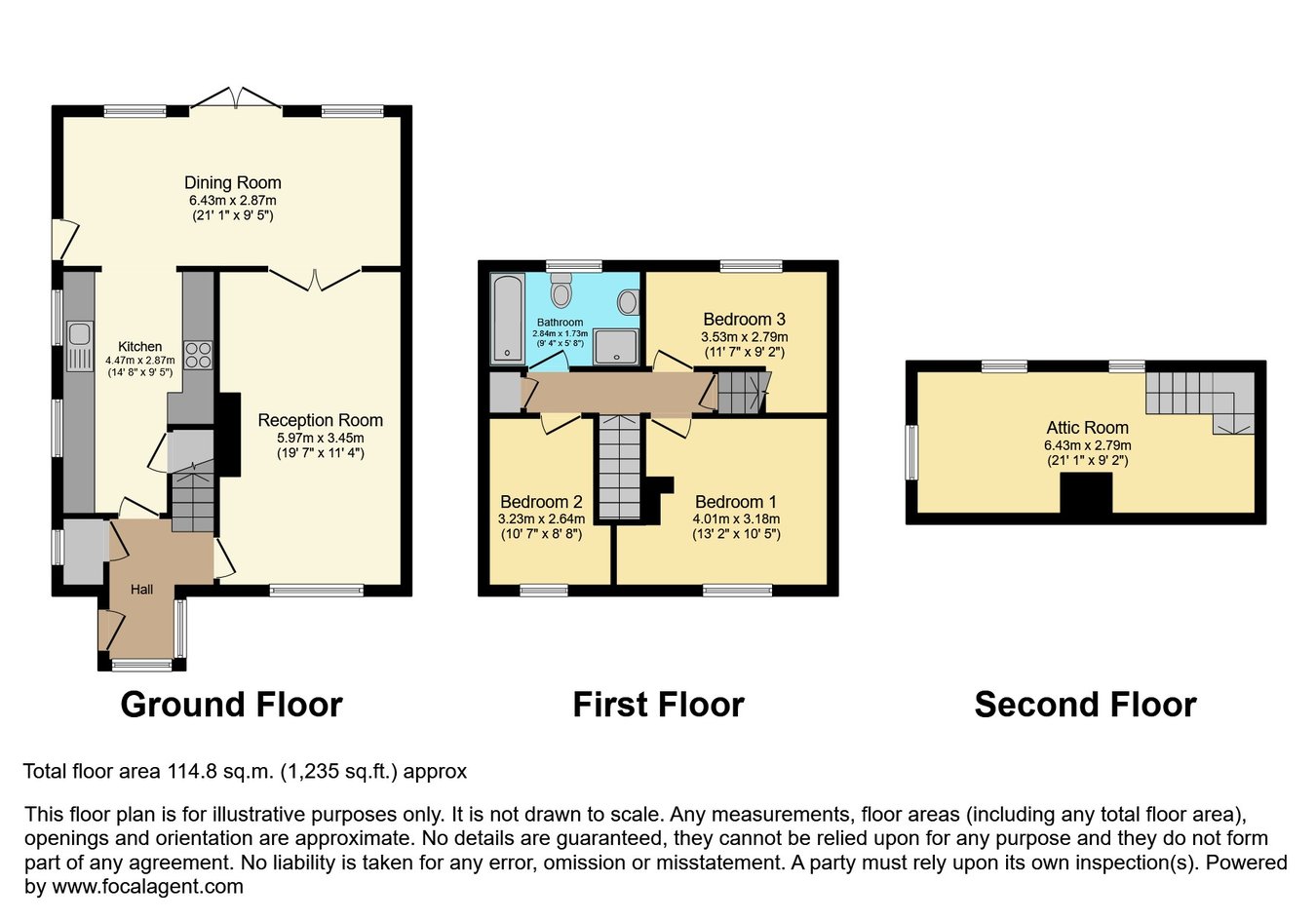 49, Abbot Road, Ilkeston floorplan