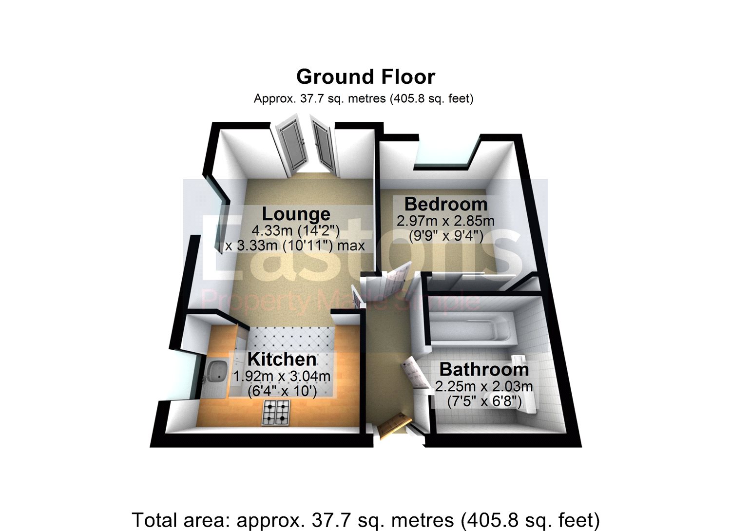 1 Bedrooms Flat to rent in Tattenham Grove, Epsom KT18