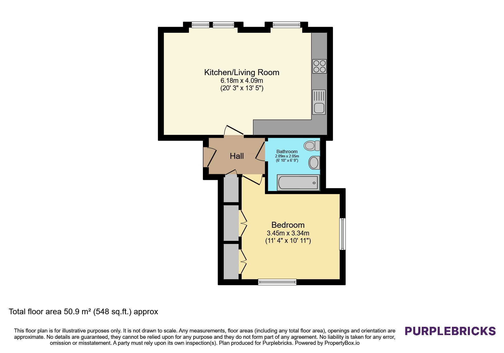 Rosebery Terrace, Glasgow floorplan