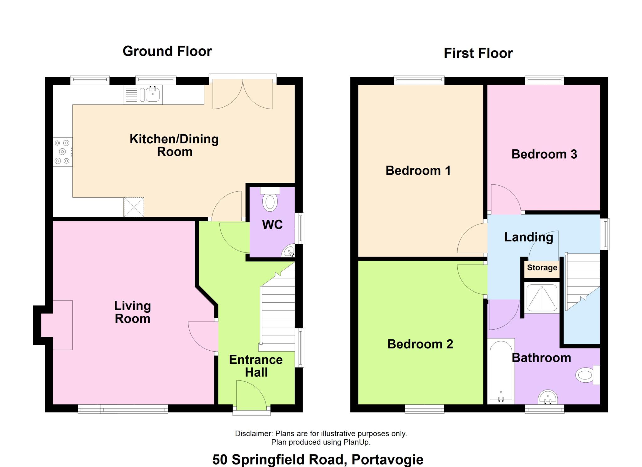 Seaview Manor, Springfield Road, Newtownards floorplan