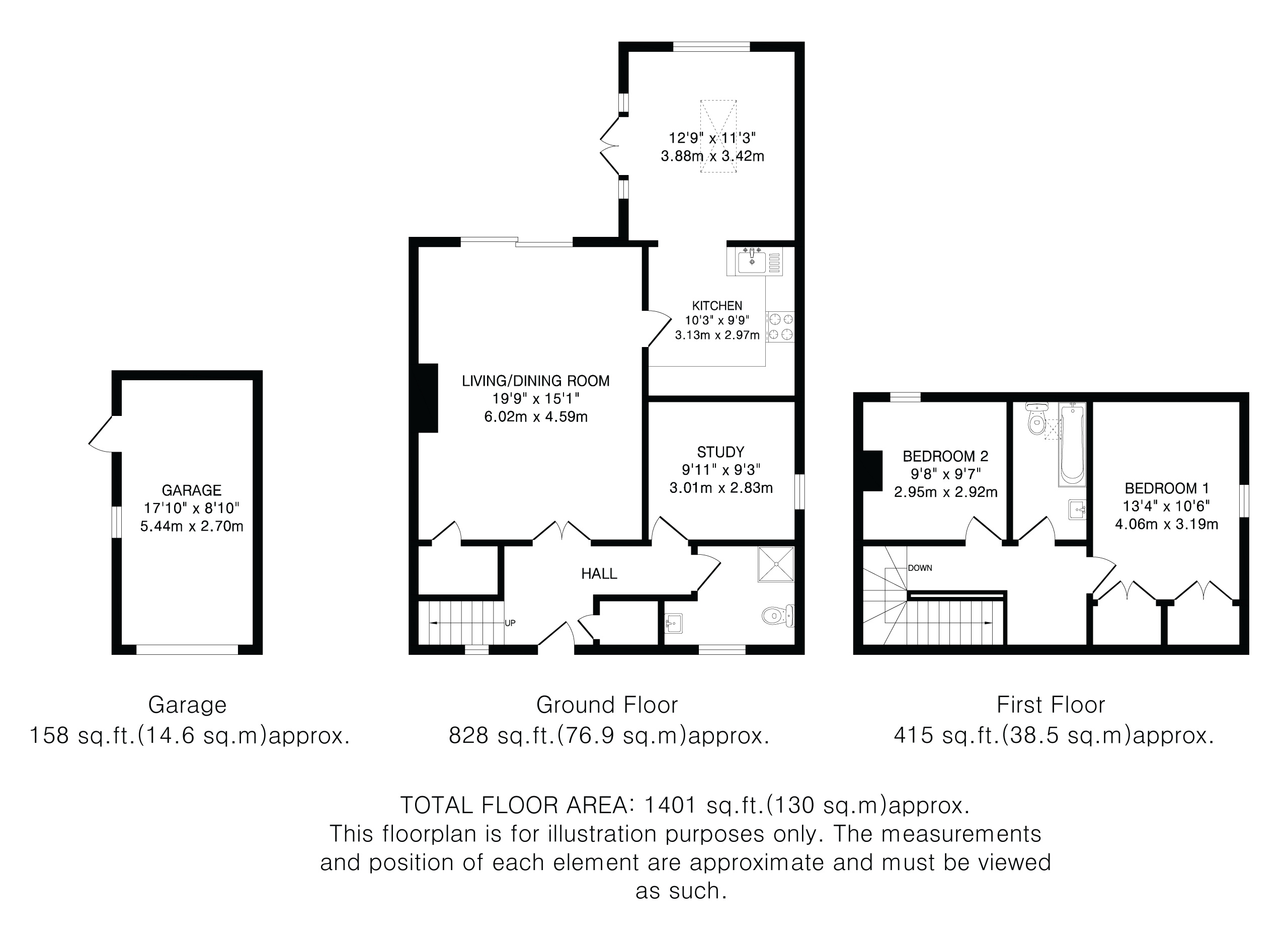 5 The Stables, Church End Farm, Totternhoe floorplan
