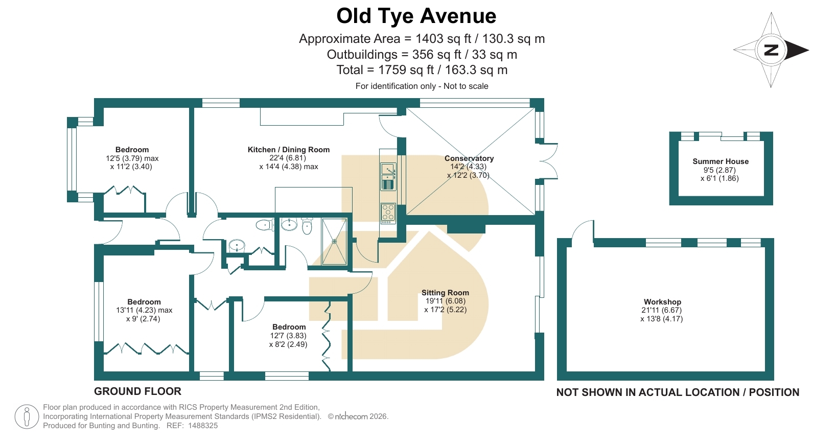 21, Old Tye Avenue, Westerham floorplan