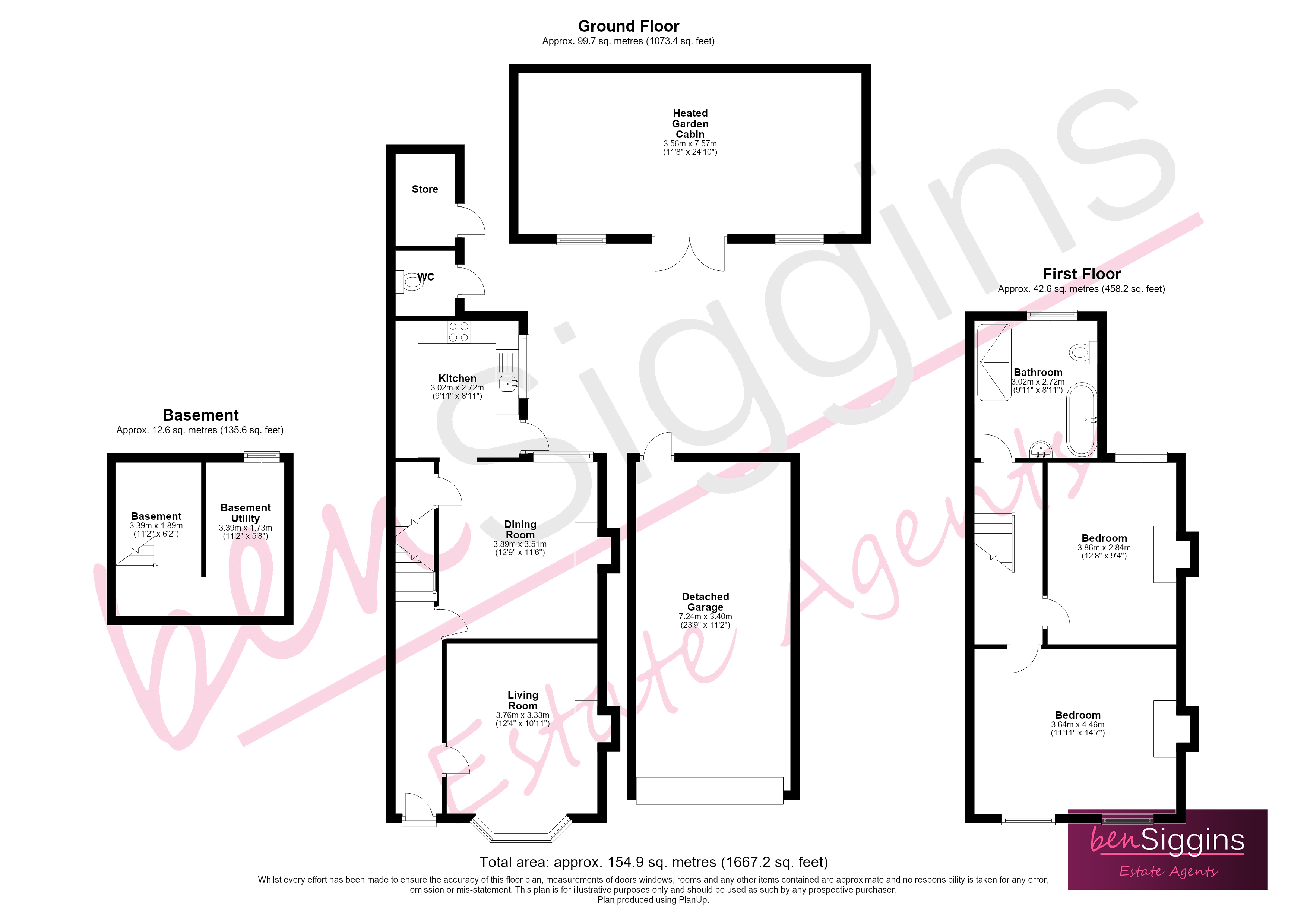 94, Essex Road, Halling floorplan