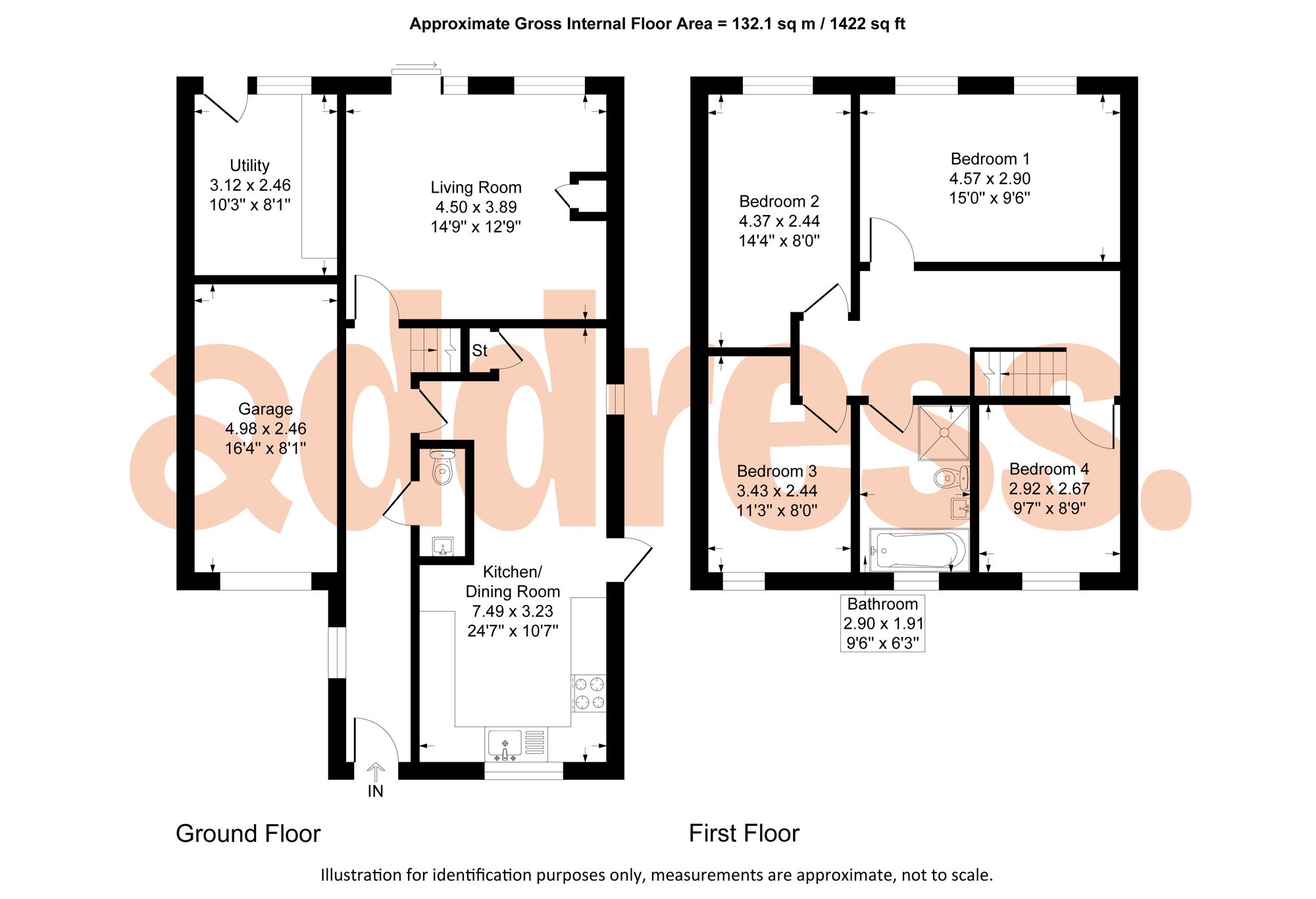 157 Saughall Road, Chester floorplan