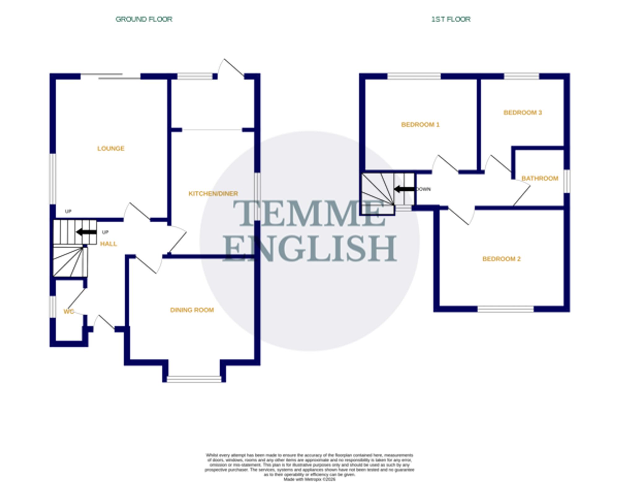 301 Straight Road, Colchester floorplan