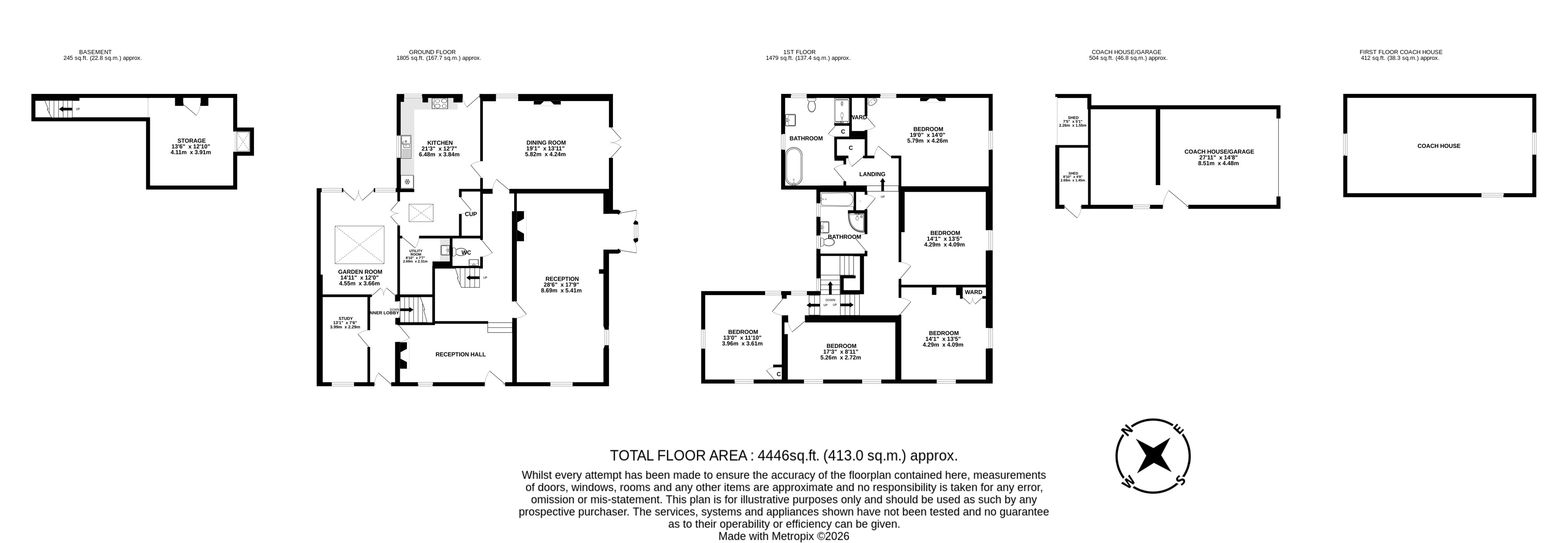 Highgate House,, Edward Street, Dorset floorplan