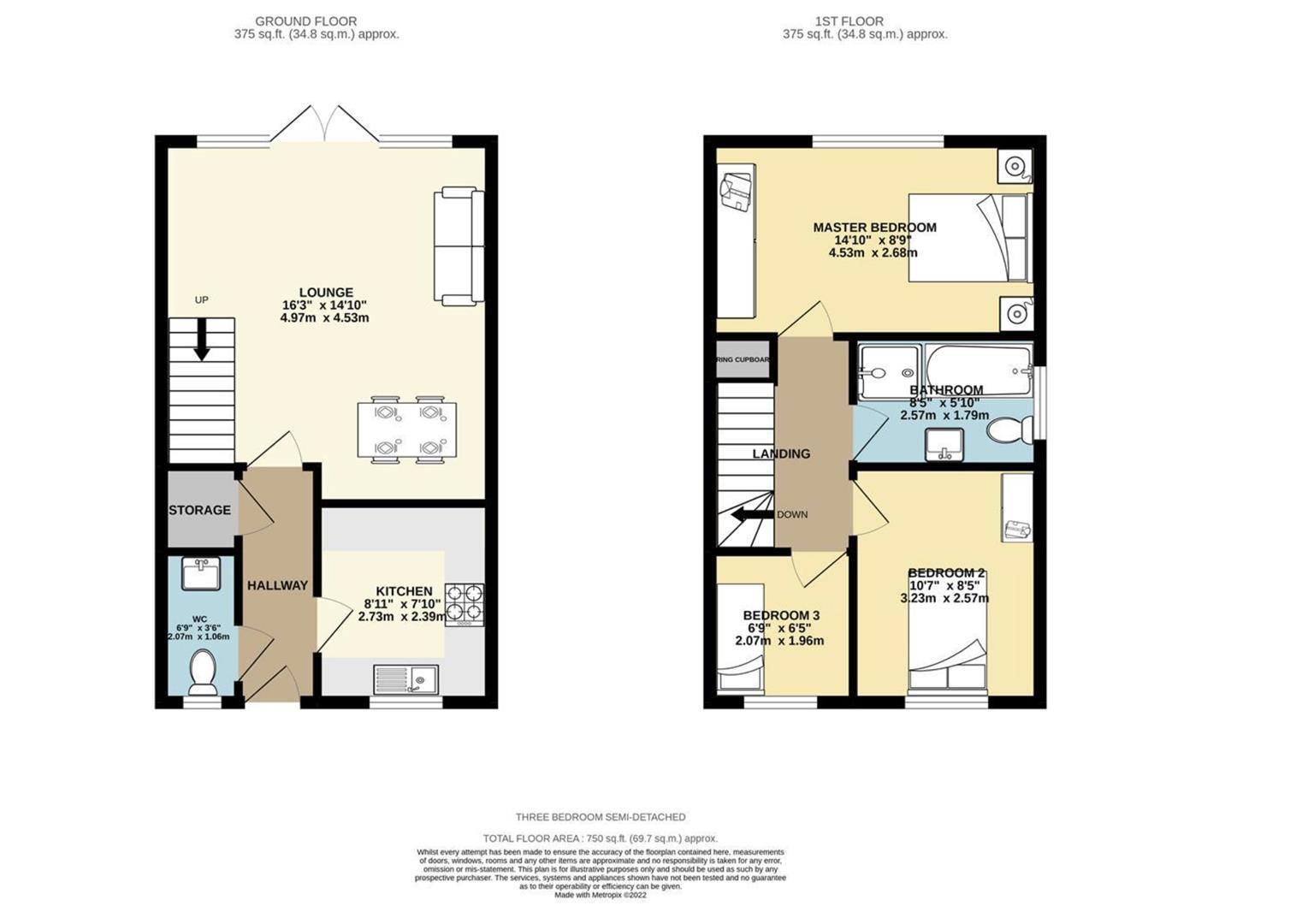 17, Brigadier Road, Stockport floorplan