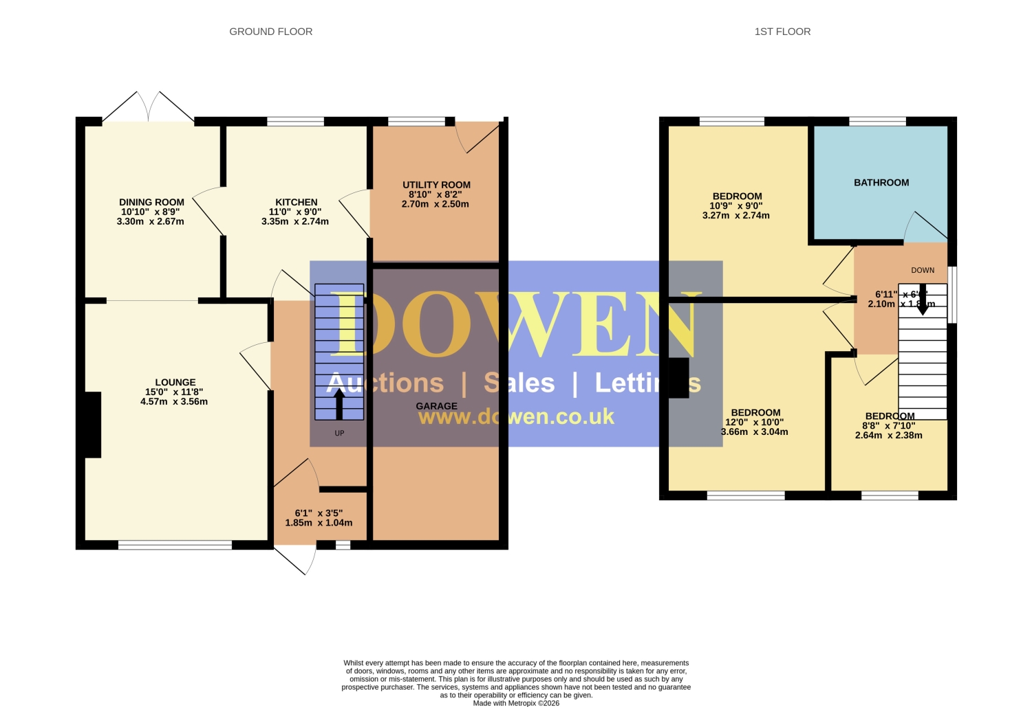2, Prebends Field, Durham floorplan