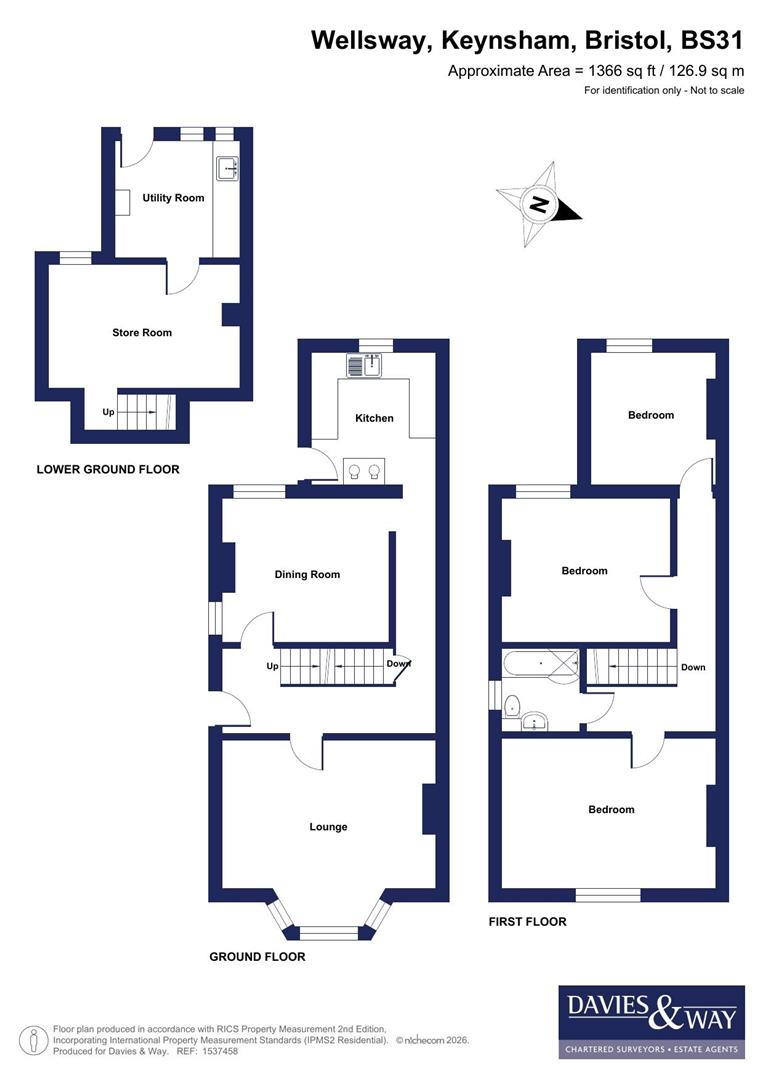 Wellsway, Bristol floorplan