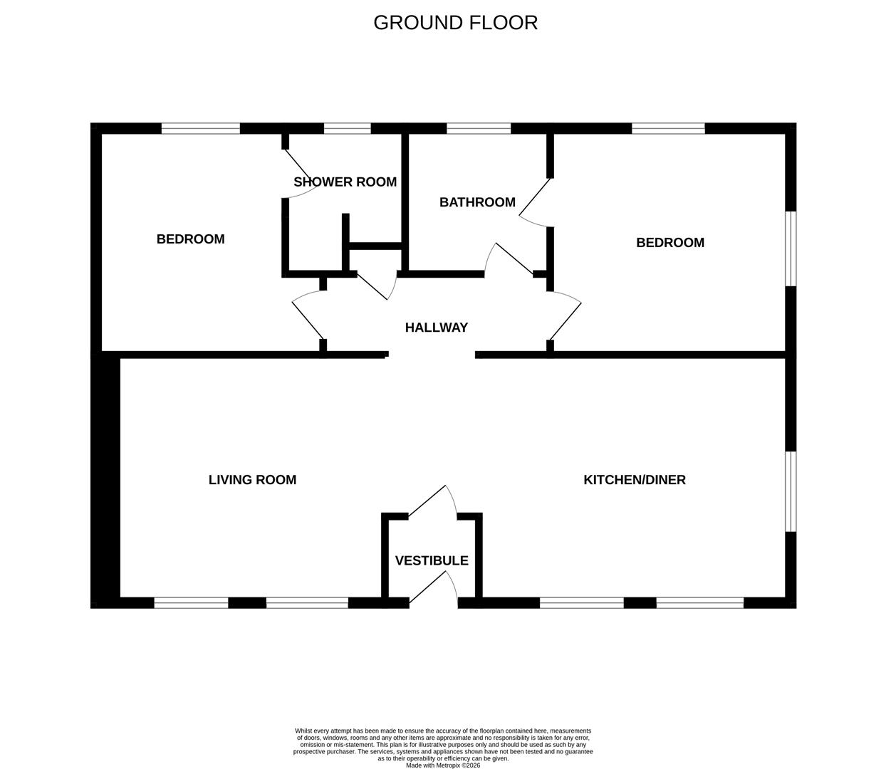 Meriel, Sand, Achnasheen floorplan