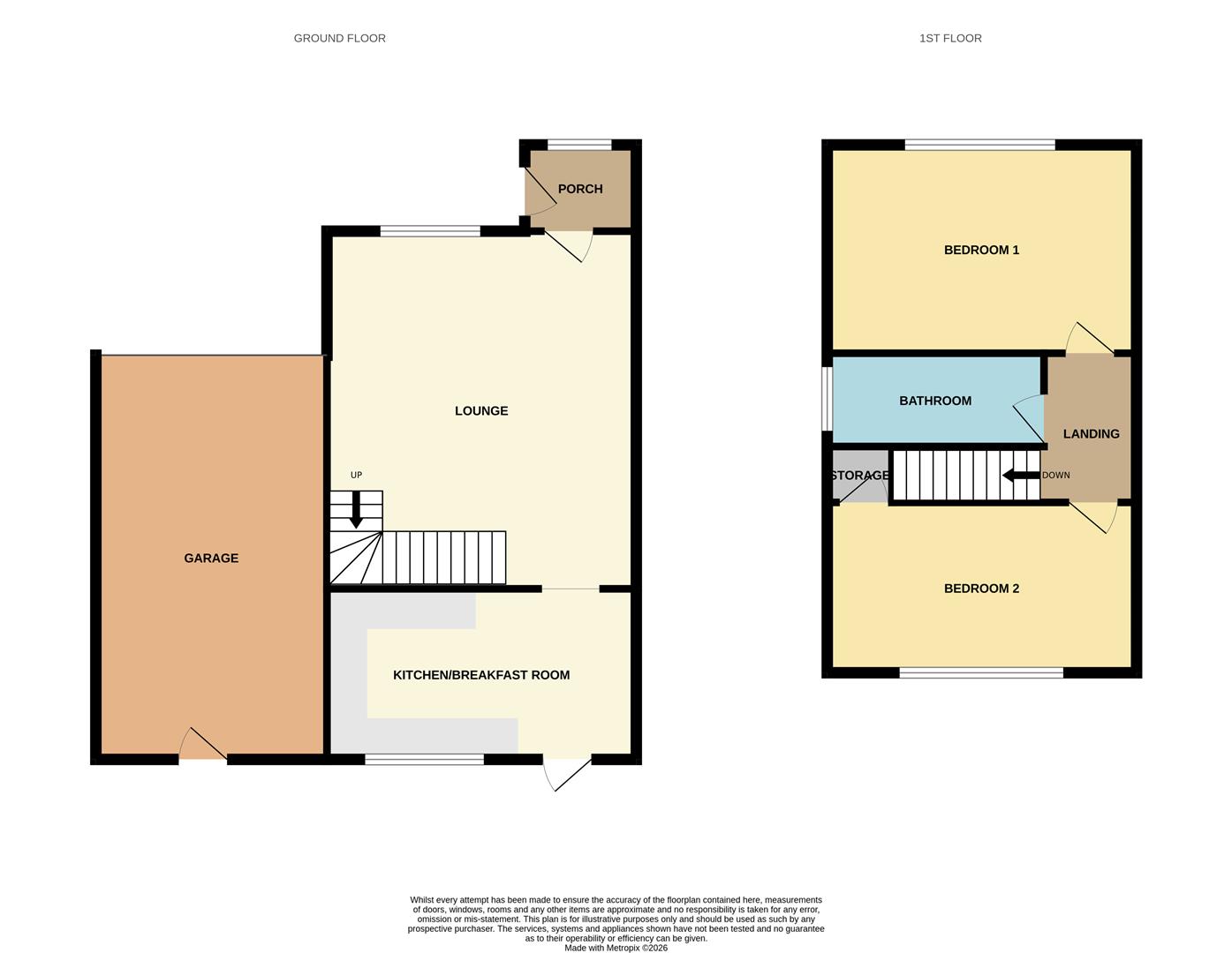6, Wethersfield Close, Rayleigh floorplan