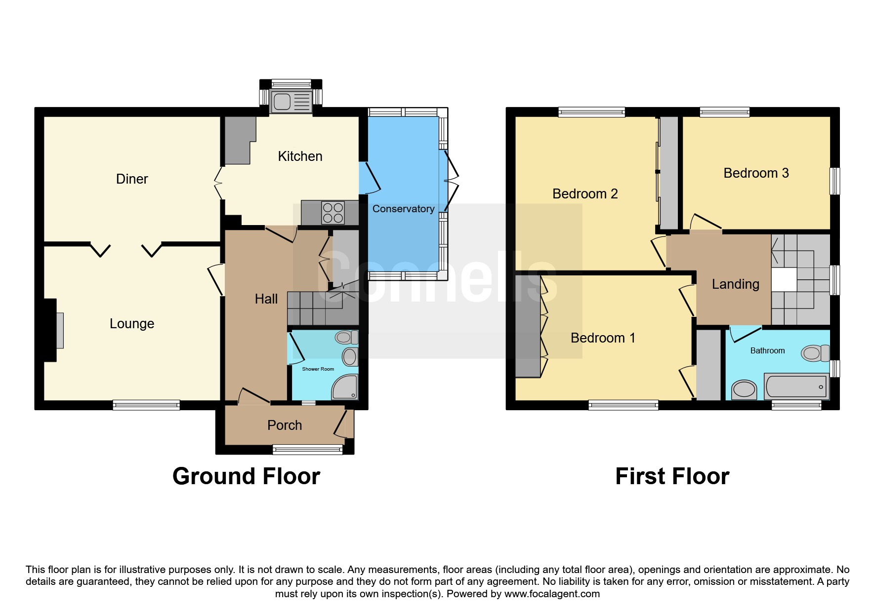 7, Mickleborough Close, Market Harborough floorplan