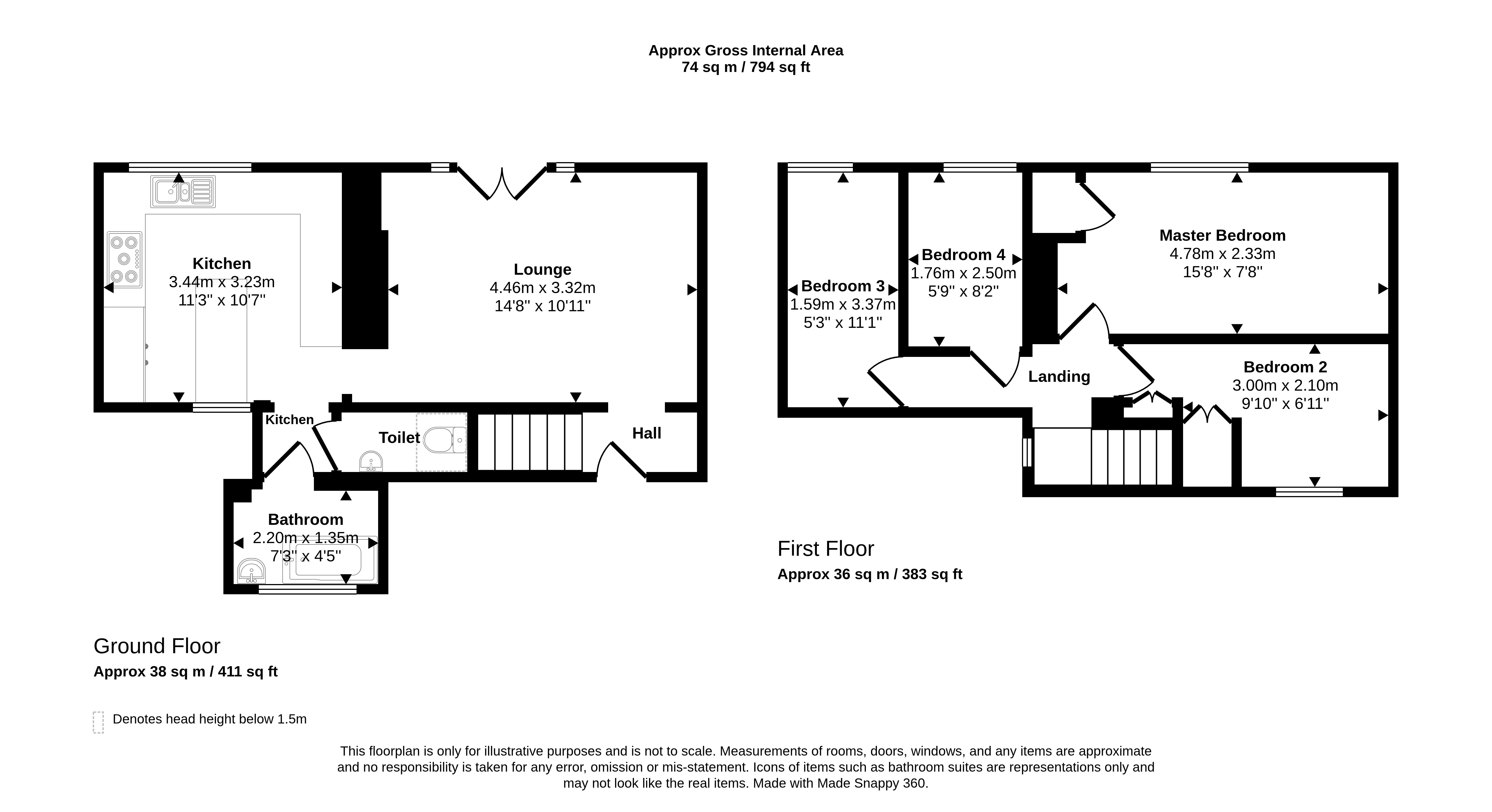 6, Mount View, Newcastle upon Tyne floorplan