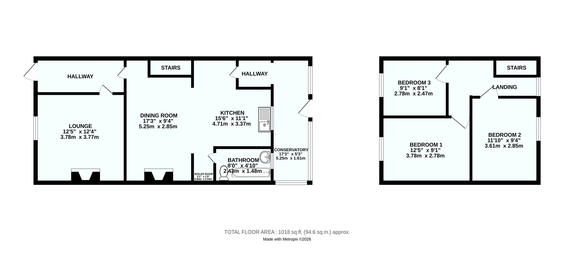 48 Fore Street, Beacon Camborne Cornwall, Camborne floorplan