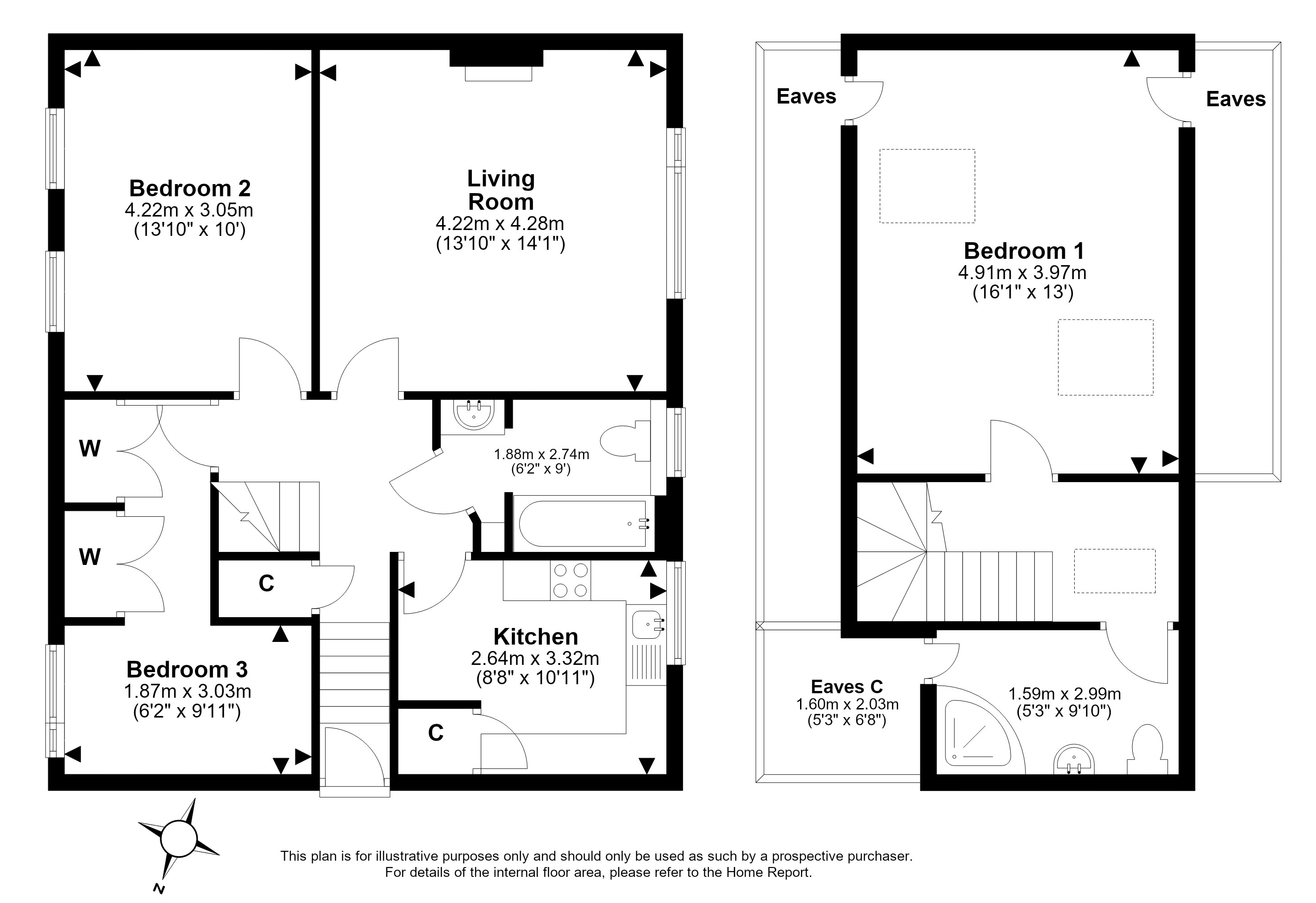 41, Longstone Grove, Longstone, Edinburgh floorplan