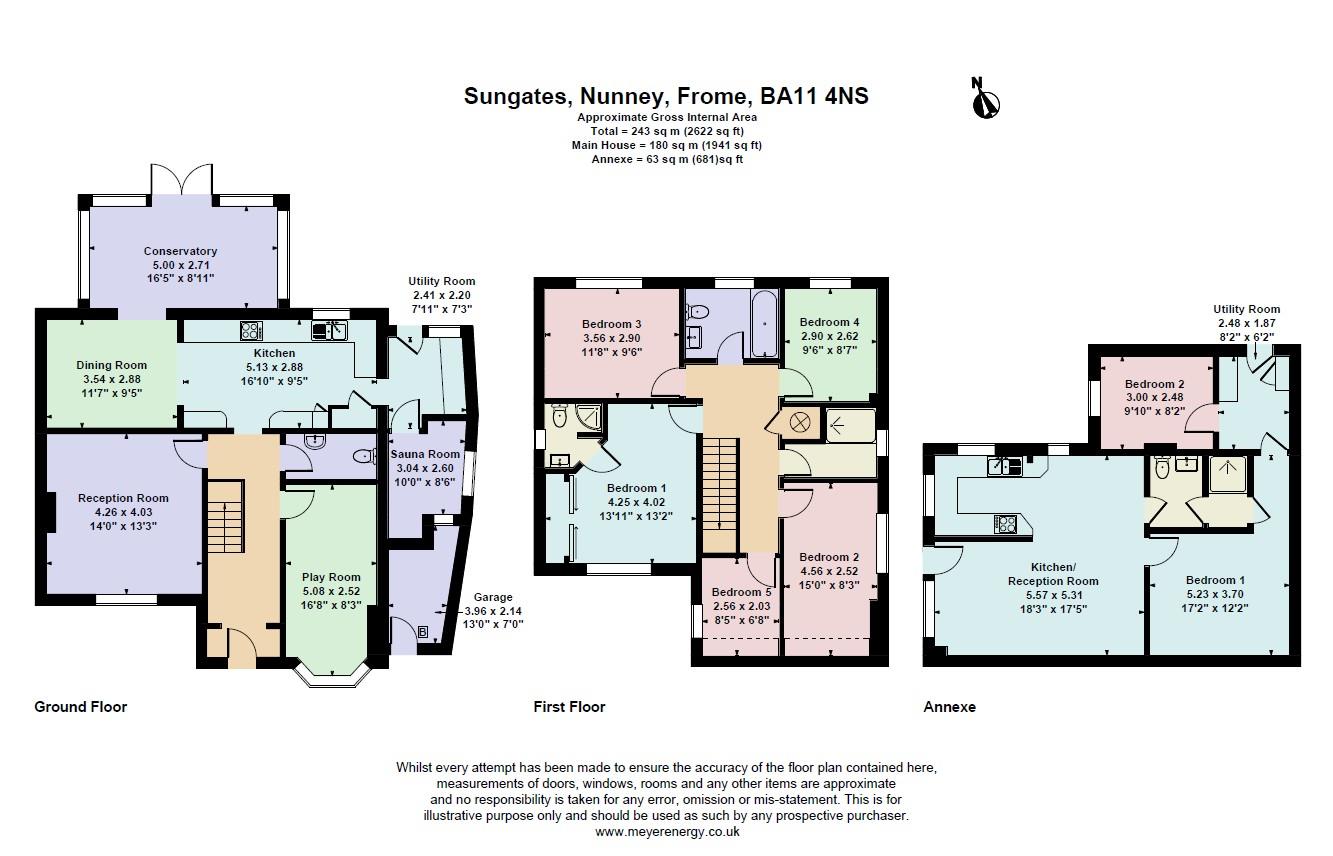Sungates, Ridgeway Lane, Frome floorplan
