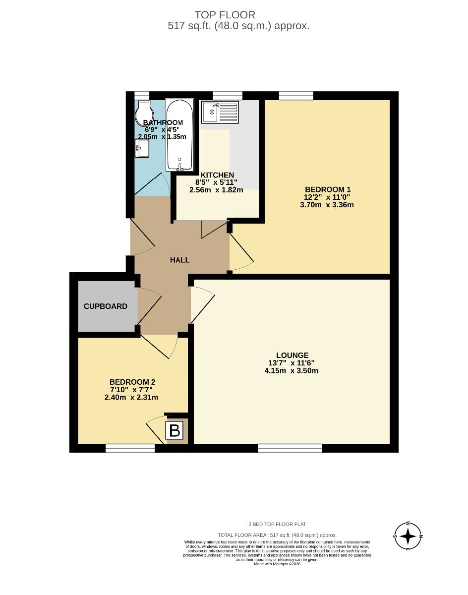 39f Reid Street, Dunfermline floorplan