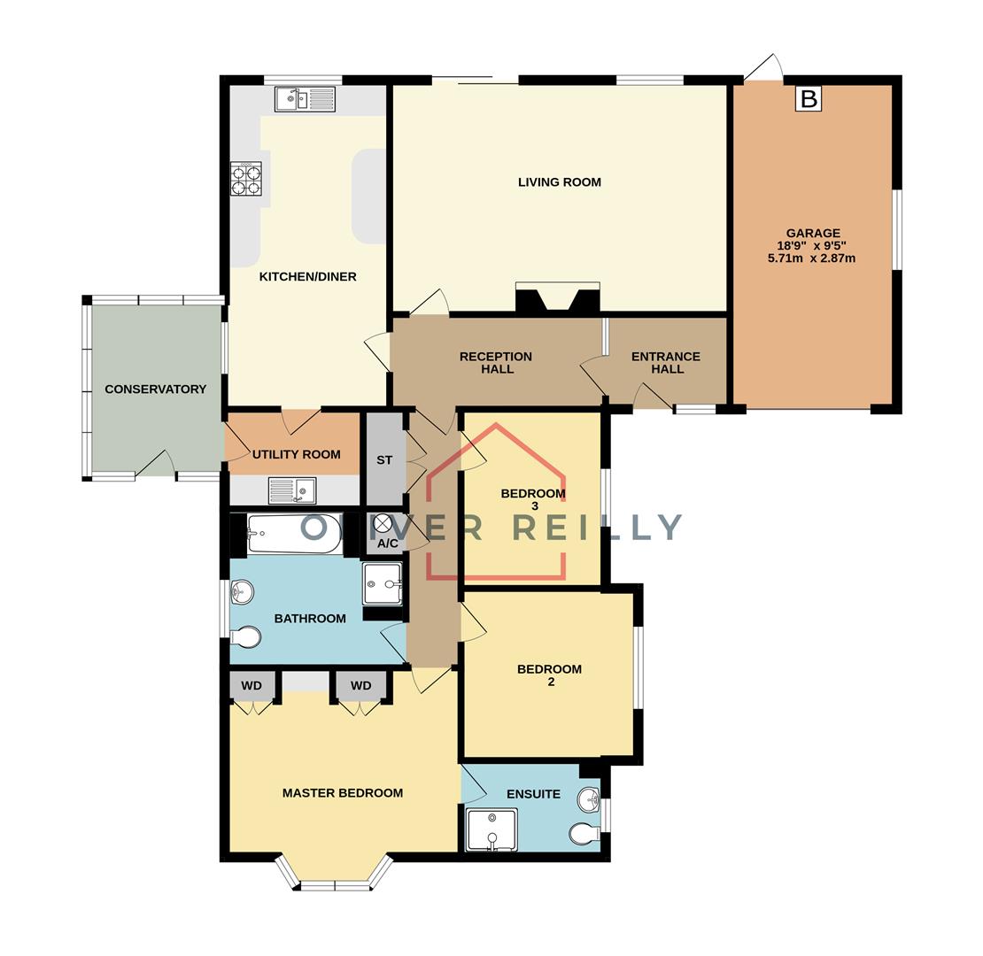 5, Marlborough Court, Newark floorplan