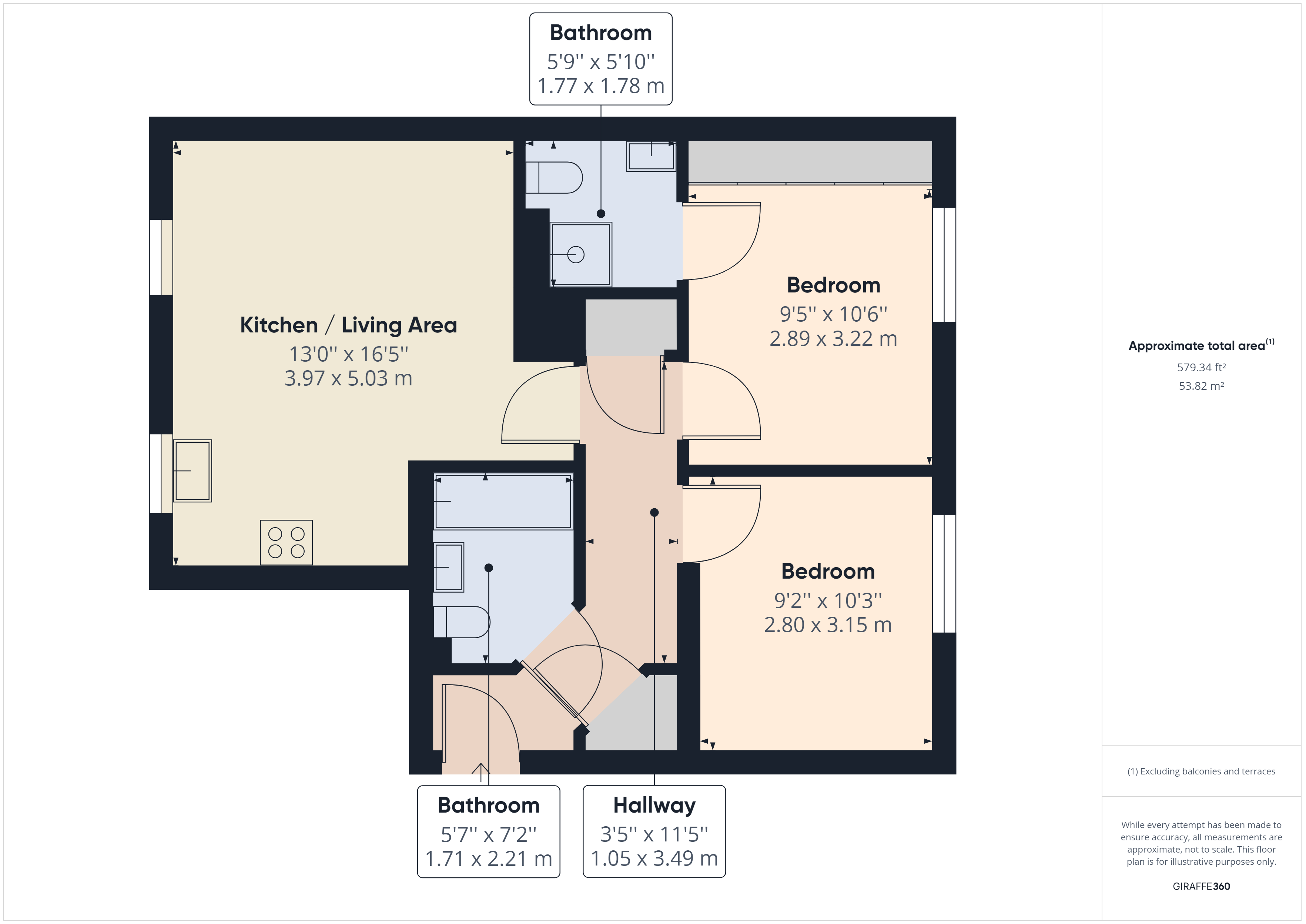 Flat 1,, East View Place, Reading floorplan