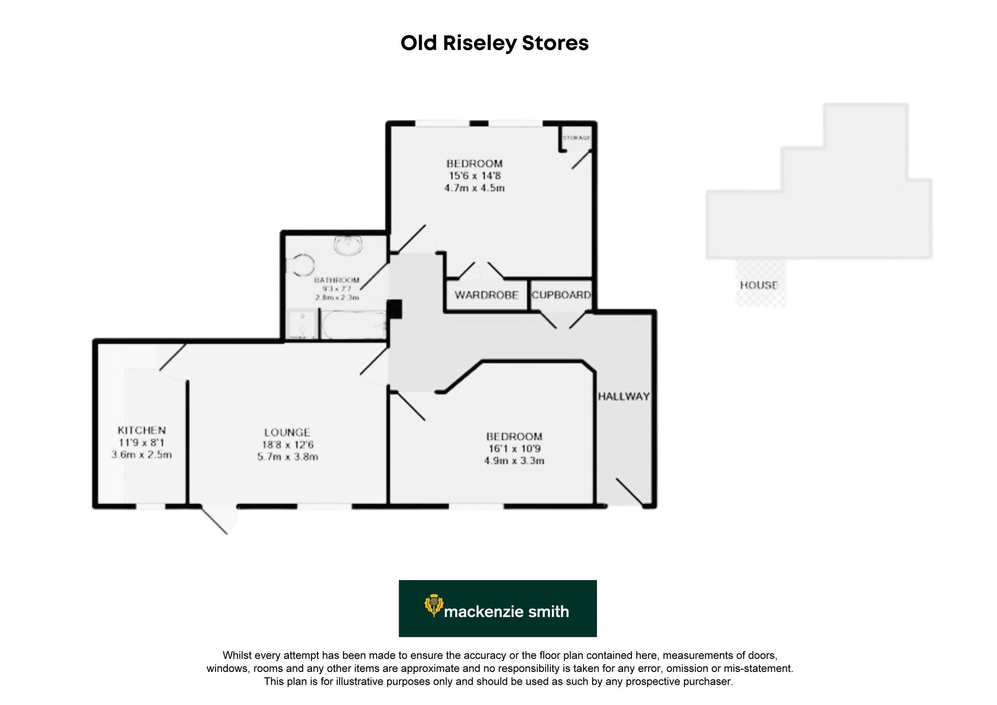 2 Old Riseley Stores,, Basingstoke Road, Reading floorplan